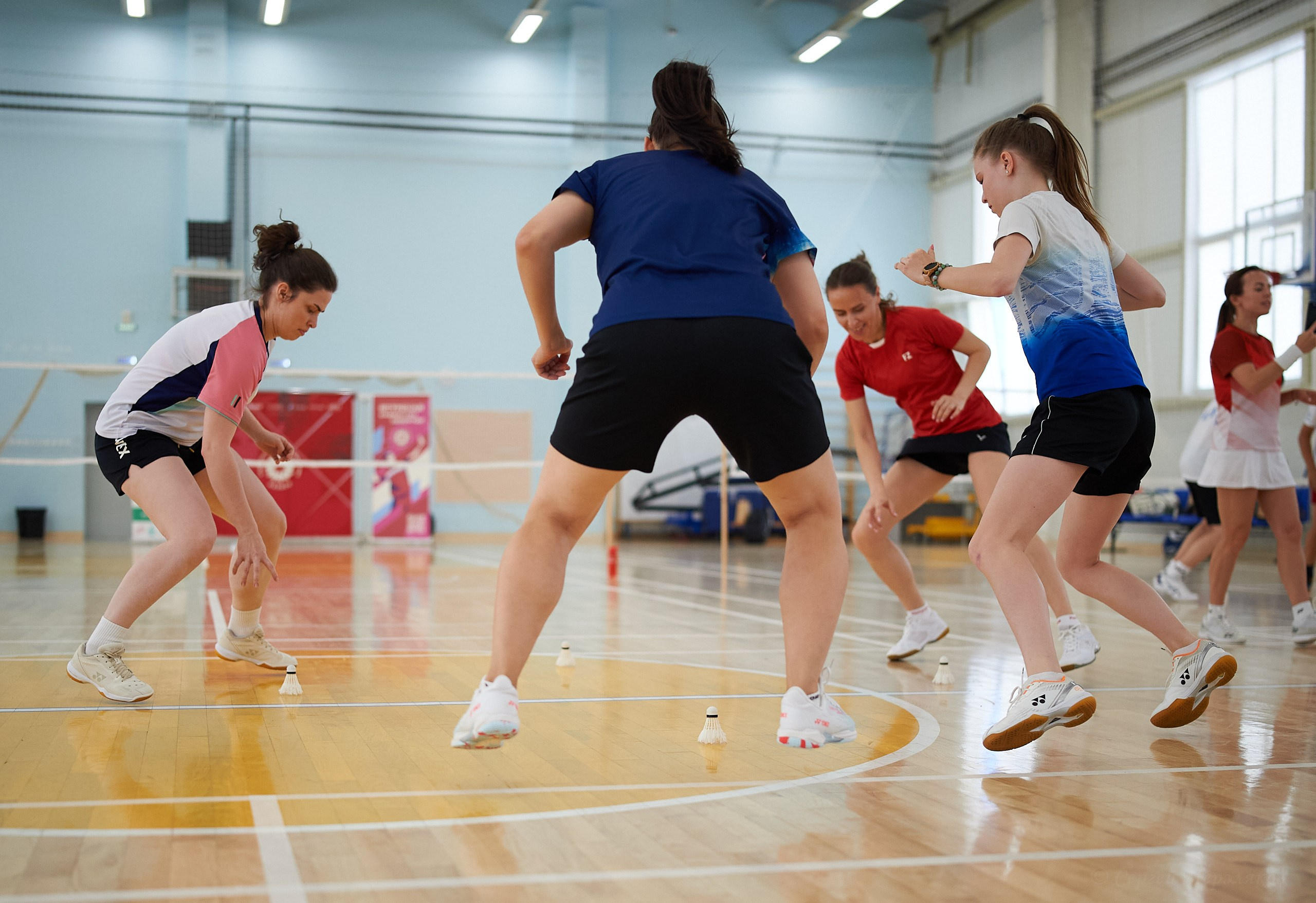 Бадминтон. Мастер-класс Любови Сухановой. Ижевск. 20.07.2024. Спортивный репортажный фотограф в Ижевске Сергей Мерзляков
