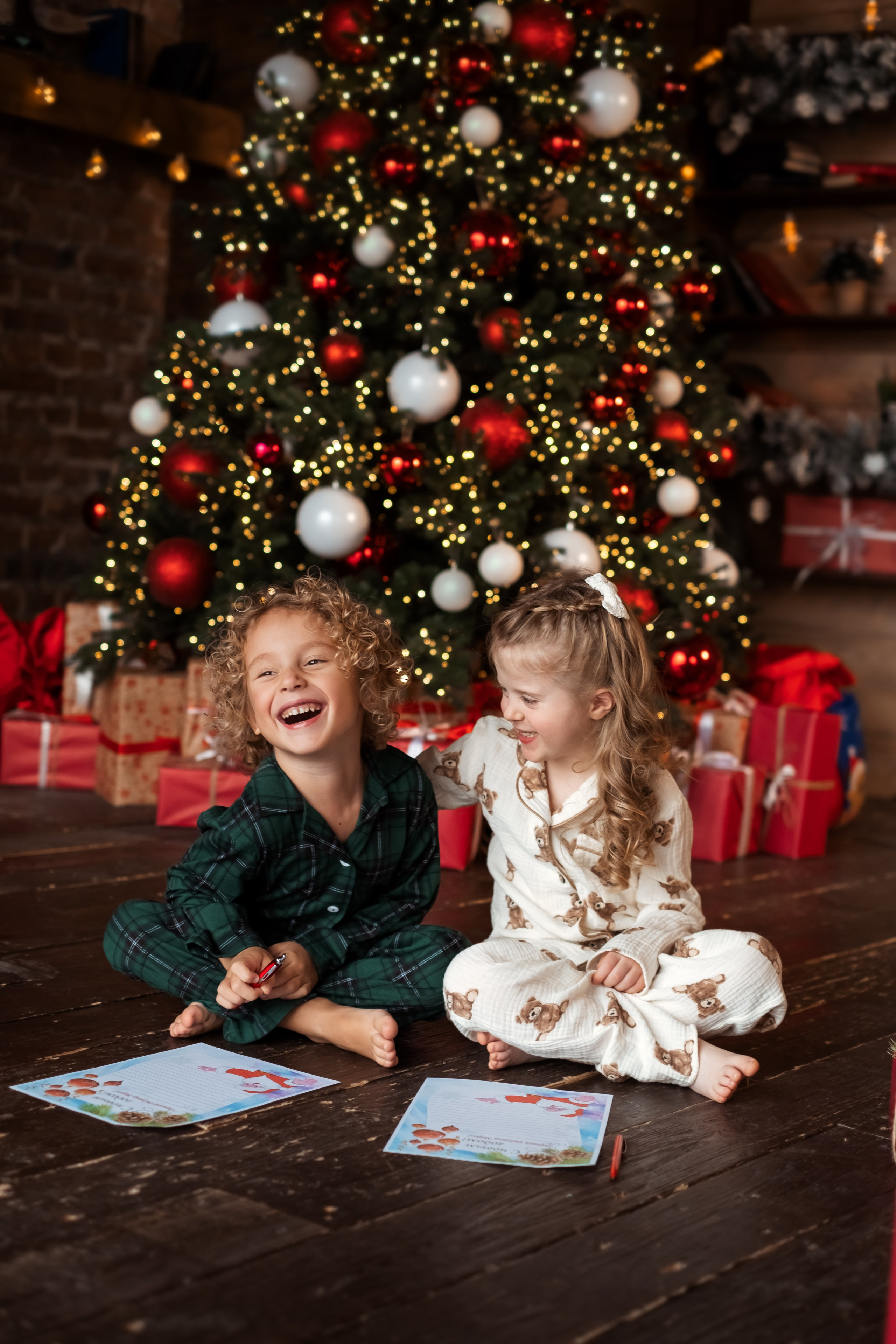 Детская новогодняя история. Семейный и детский фотограф в Мелитополе /Наталья Зацеркляная