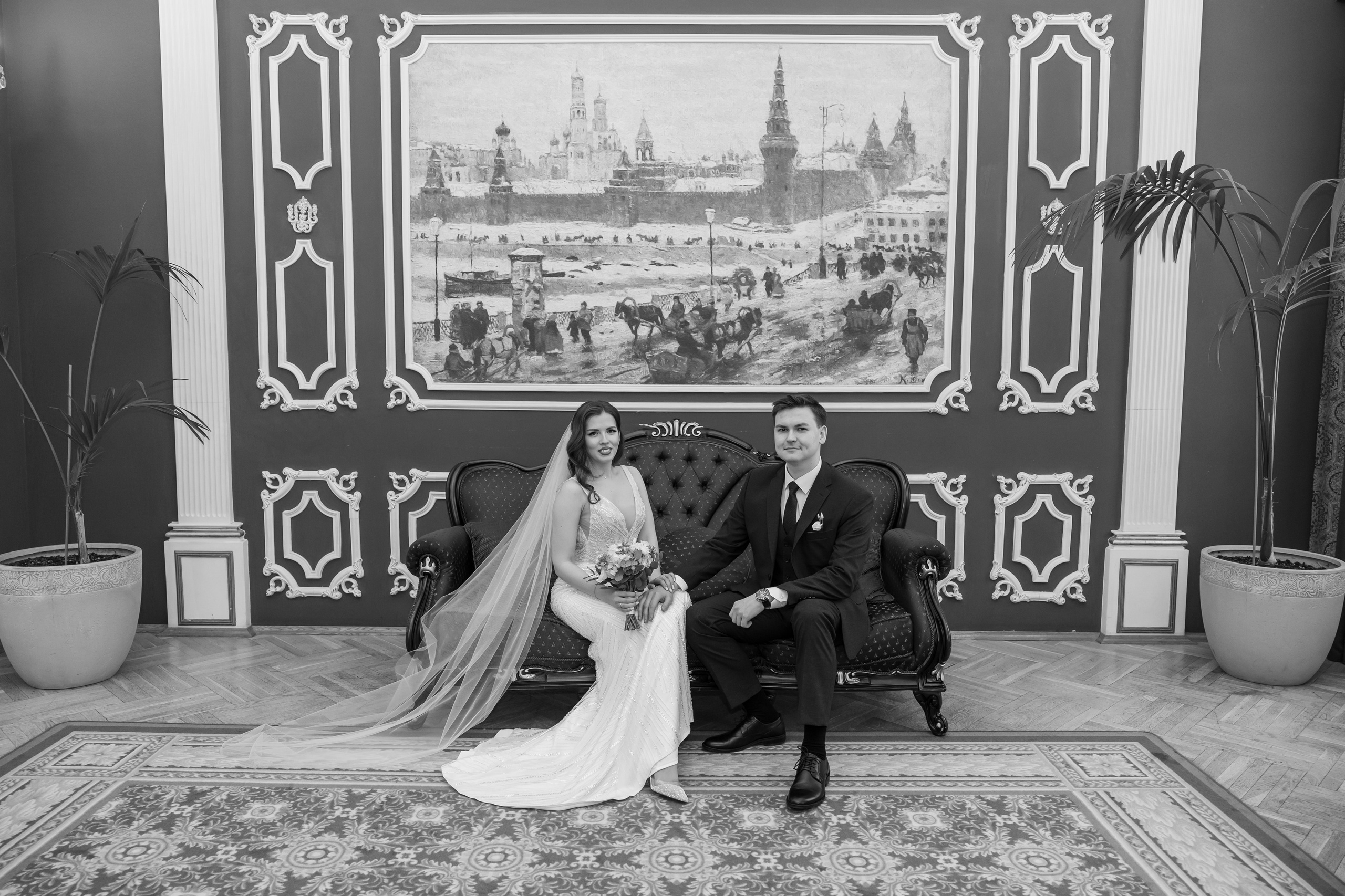 Даша и Дима, Грибоедовский ЗАГС. Свадебный и репортажный фотограф (Москва, Королев и другие)