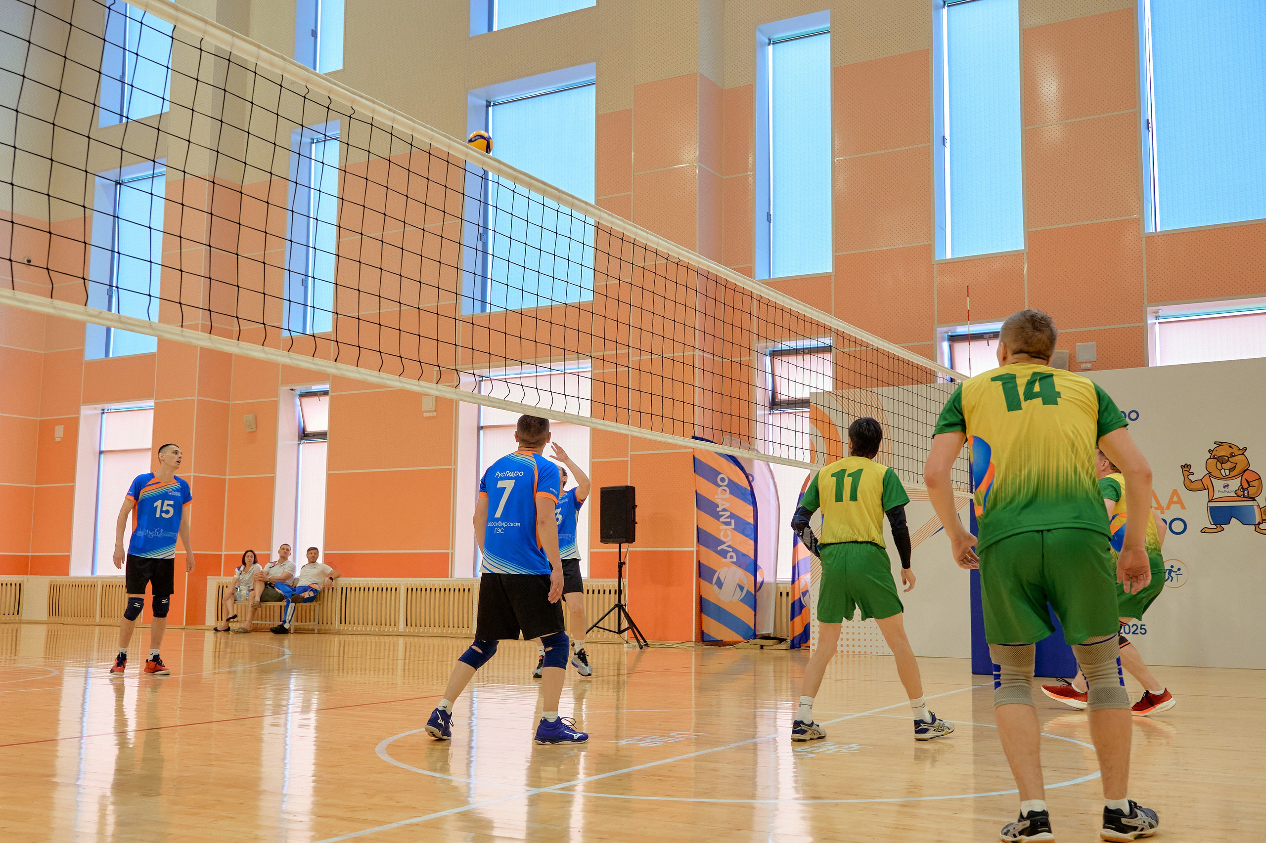 Спартакиада Группы РУСГИДРО | Волейбол. Александр Сазонов Красноярск