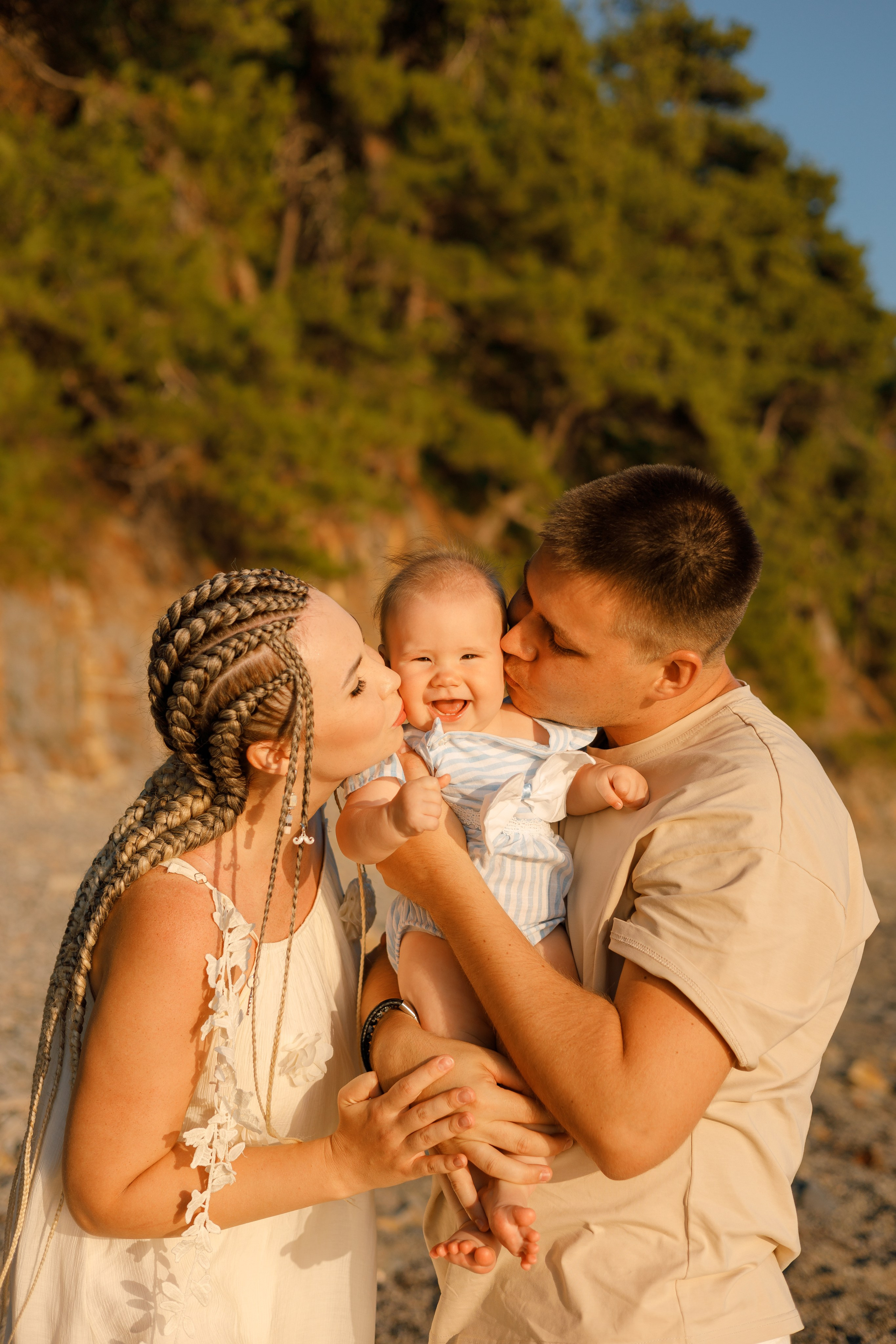 Дмитрий, Екатерина и Дарина