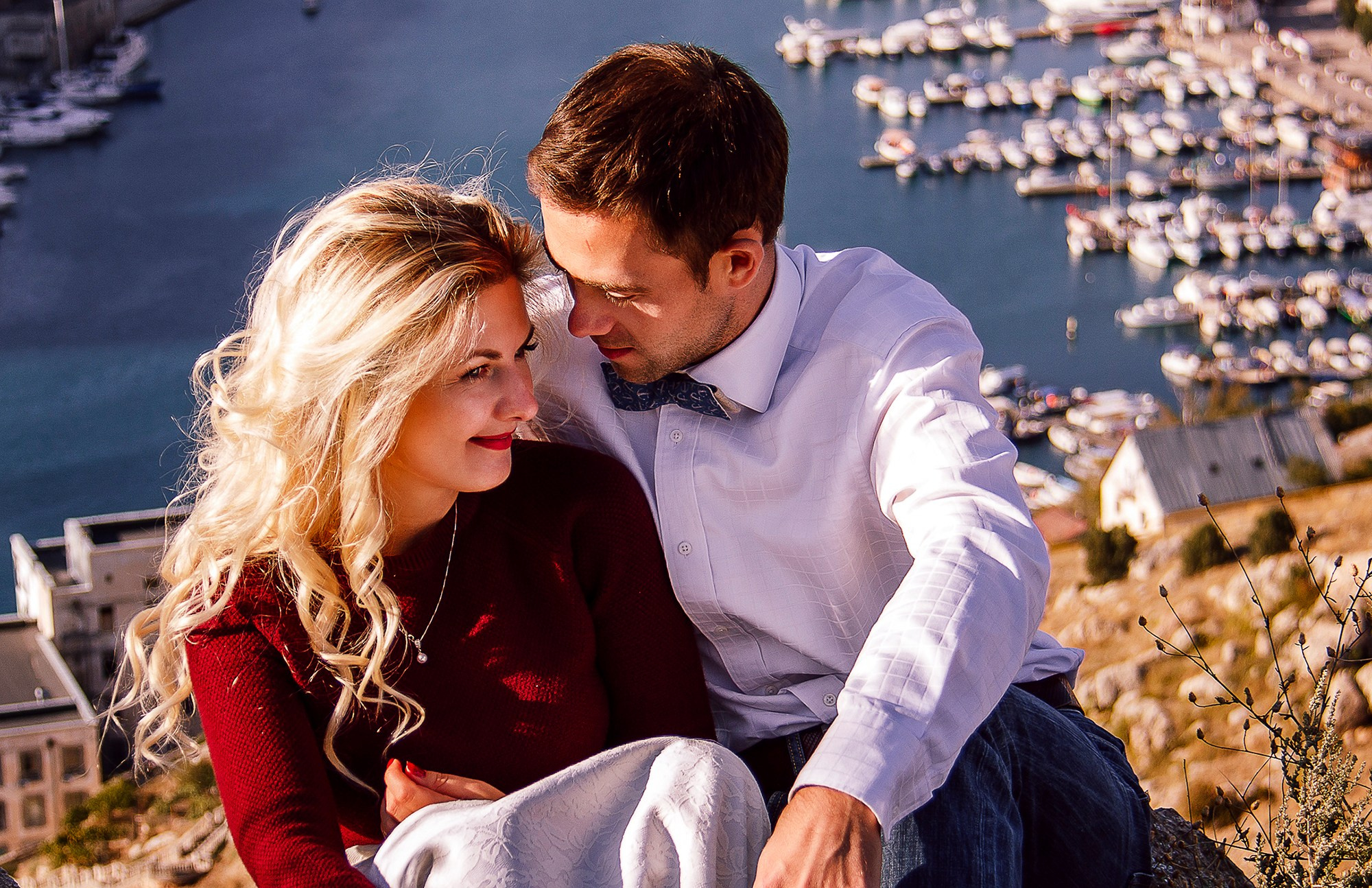 Love Story Анна и Владимир. Балаклава. Свадебный и семейный фотограф в Евпатории Зайцева Надежда