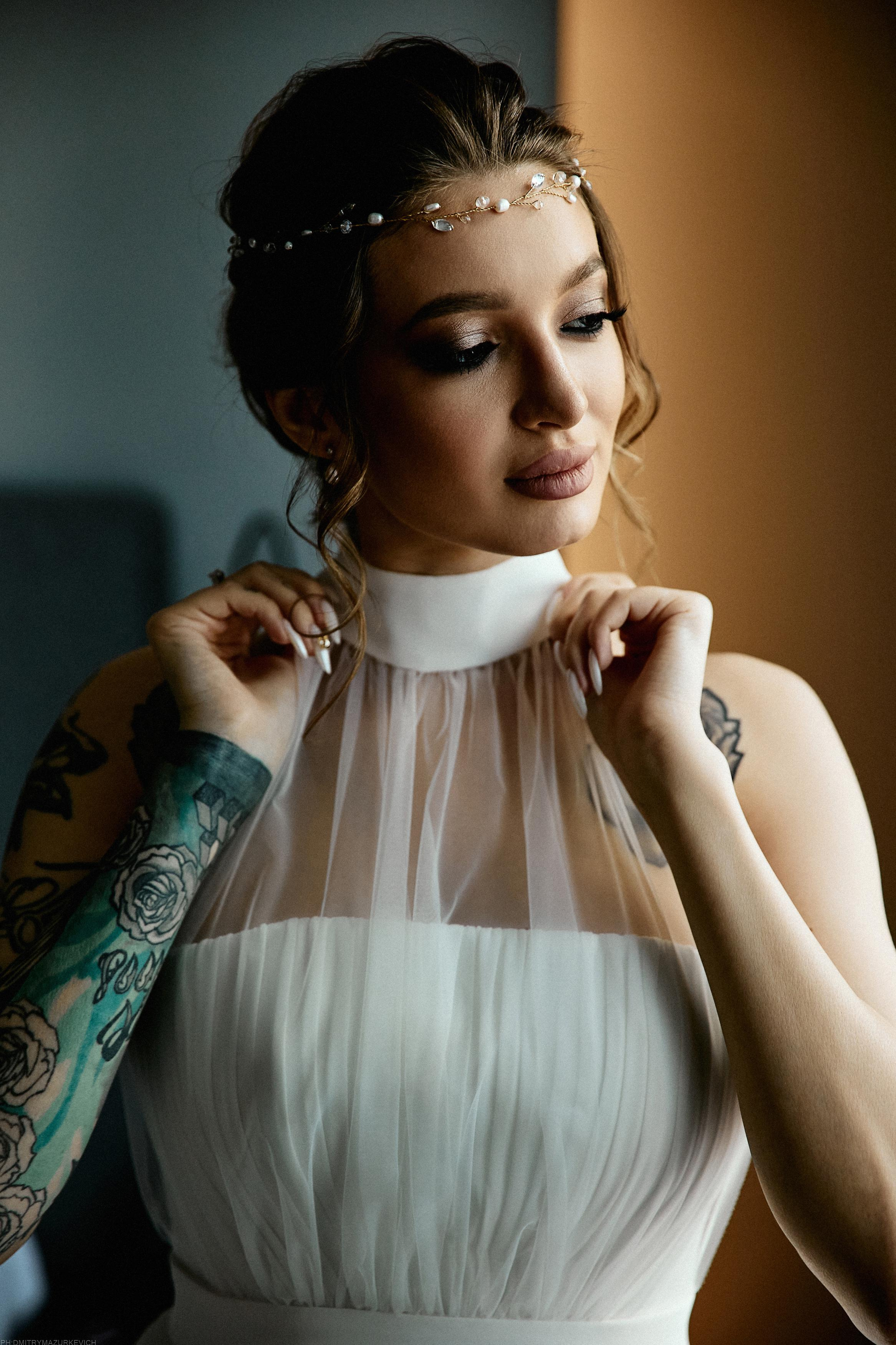 GIRL WITH DOBERMAN TATTOO. Дмитрий Мазуркевич: Профессиональный Репортажный Фотограф