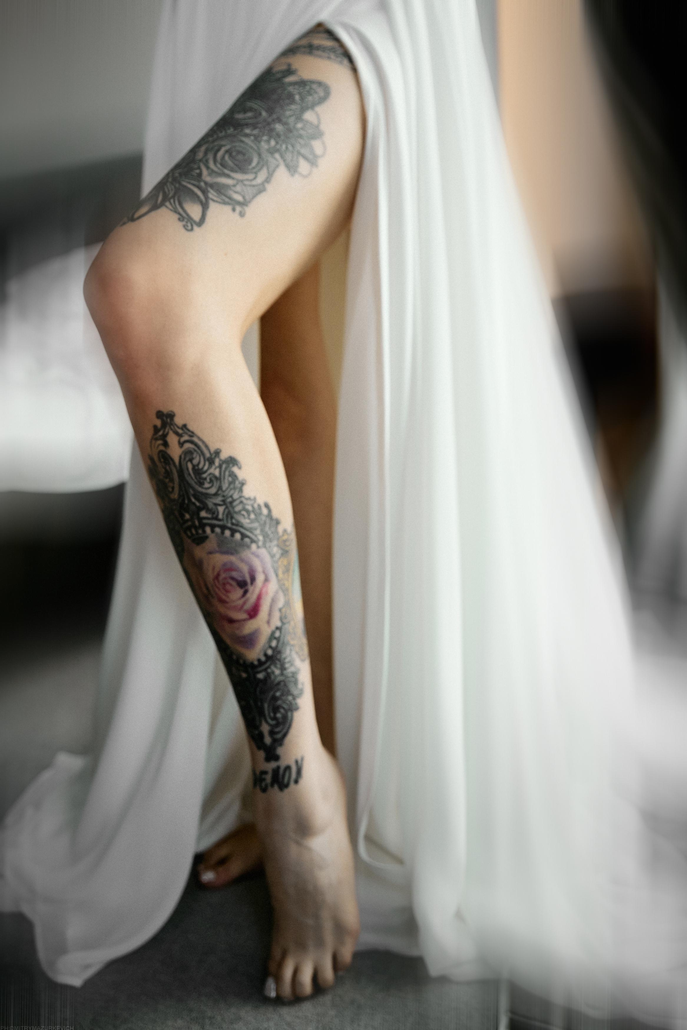 GIRL WITH DOBERMAN TATTOO. Дмитрий Мазуркевич: Профессиональный Репортажный Фотограф