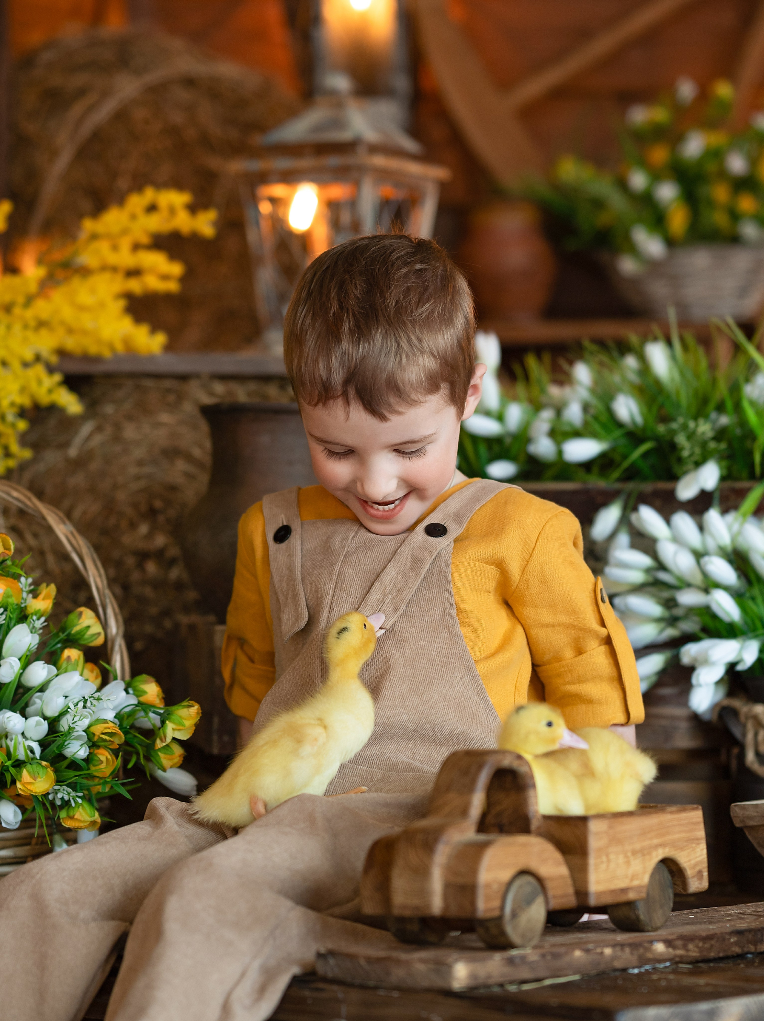 фотосессия с утятами