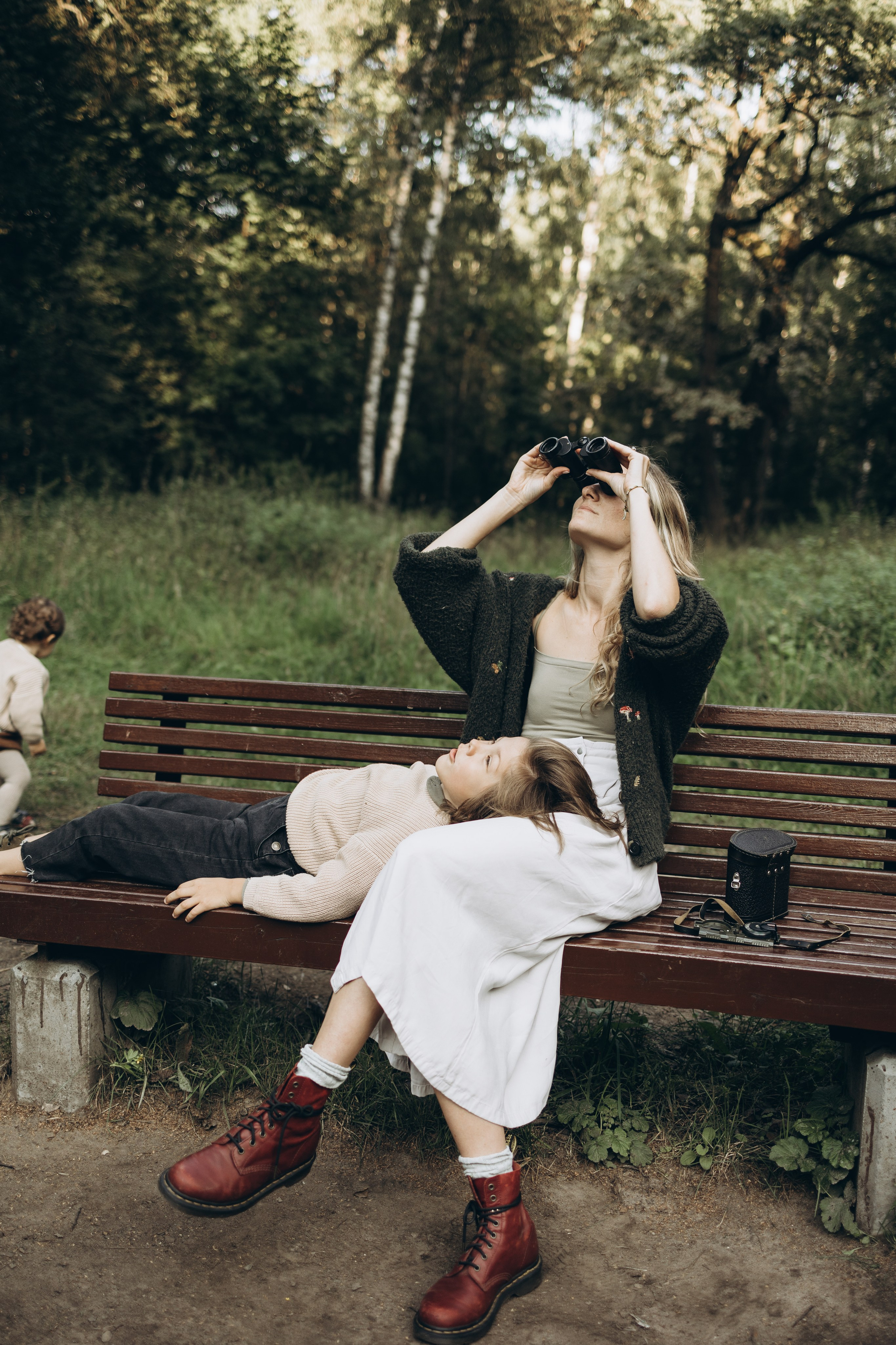 Прогулка с Парке Сокольники. Семейный фотограф в Москве Виктория Ястребинская
