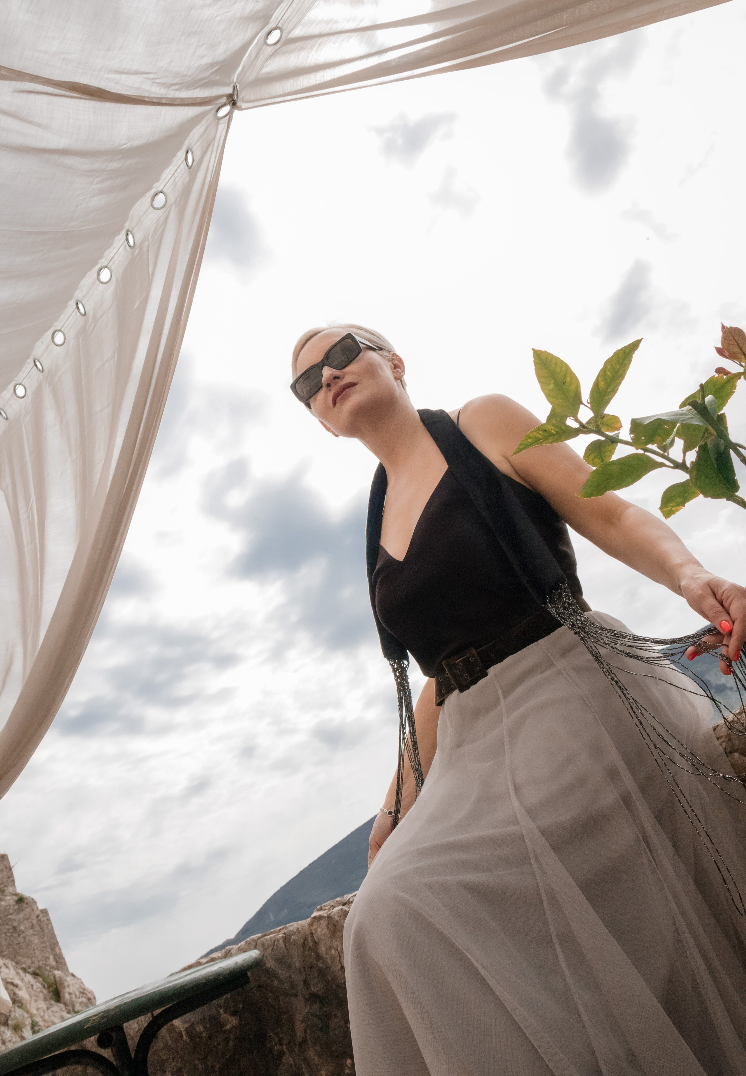 Herceg Novi Jazz with Maria. Portrait photographer in Tivat Montenegro Katerina Kirsanova