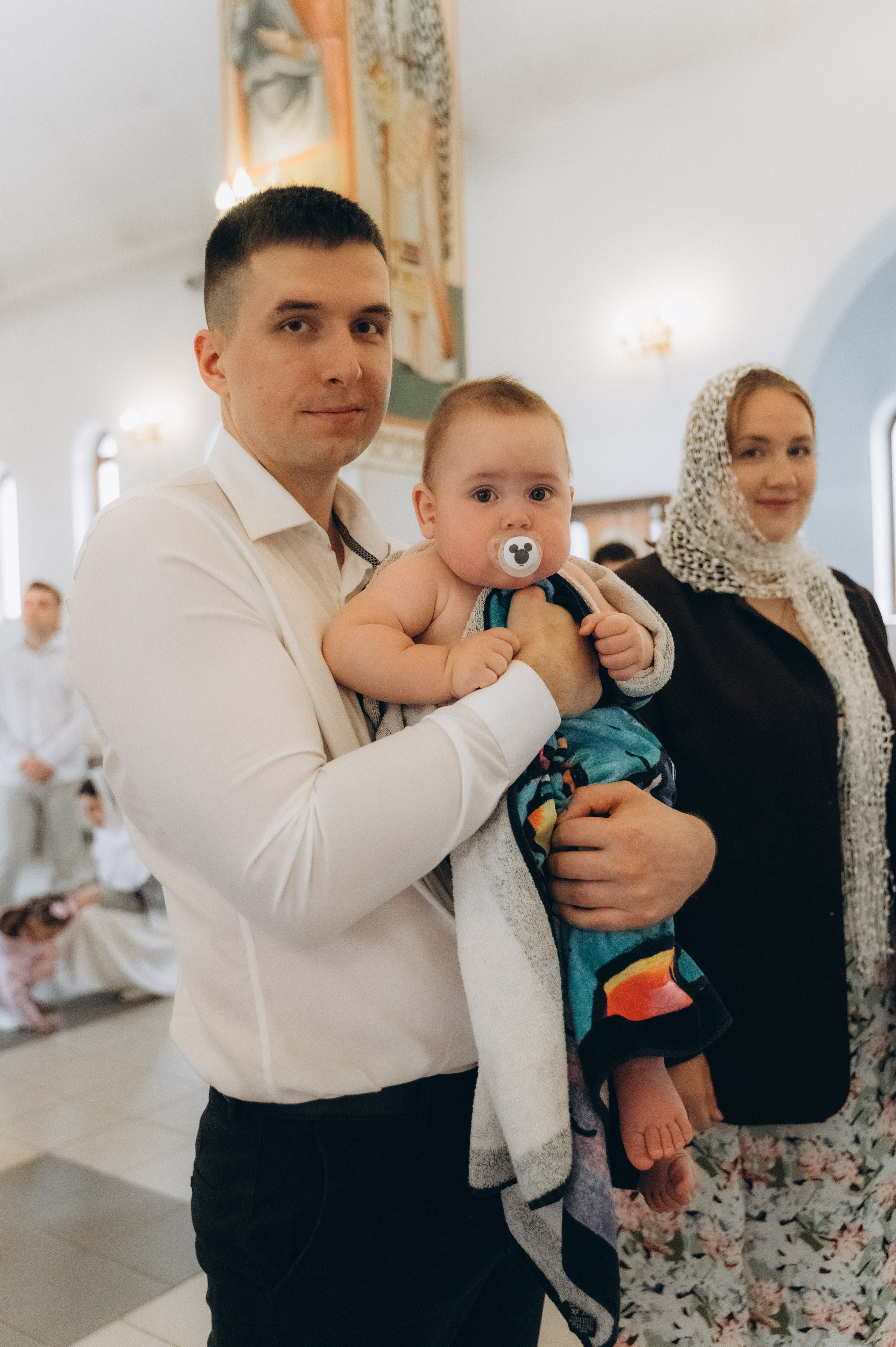 Крещение Демьяна (Церковь в честь святой блаженной Ксении Петербургской). Семейный фотограф в Минске Дарья Дреко