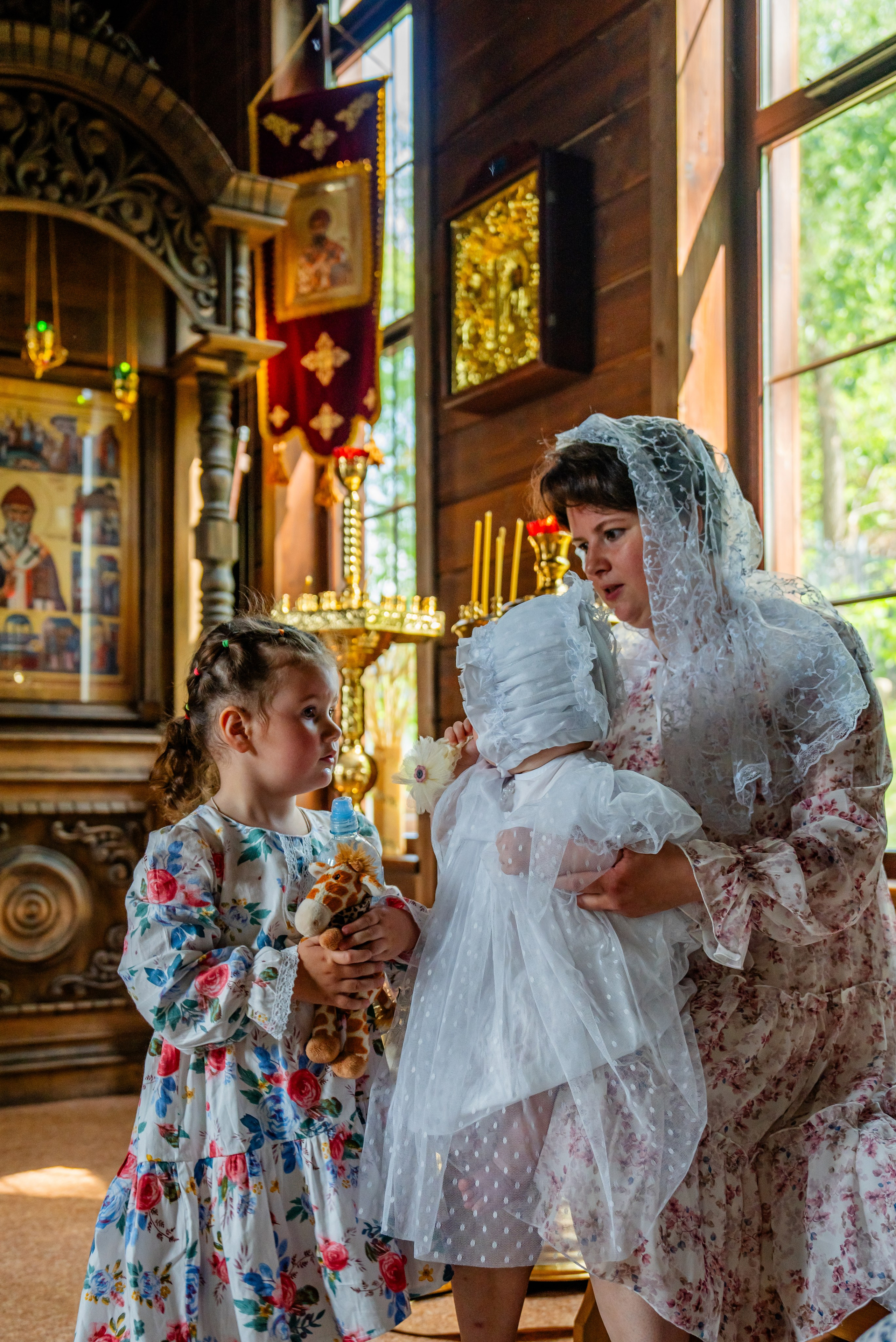 Таинство Крещения Евгении. Крамер Юлиана детский и семейный фотограф