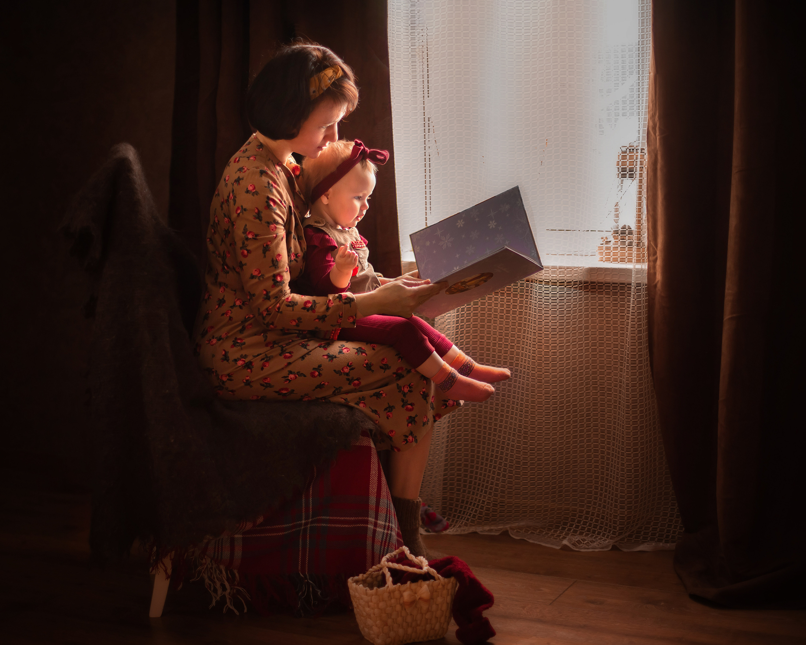 Домашняя фотосессия. Мила Дементьева семейный и детский фотограф Казань