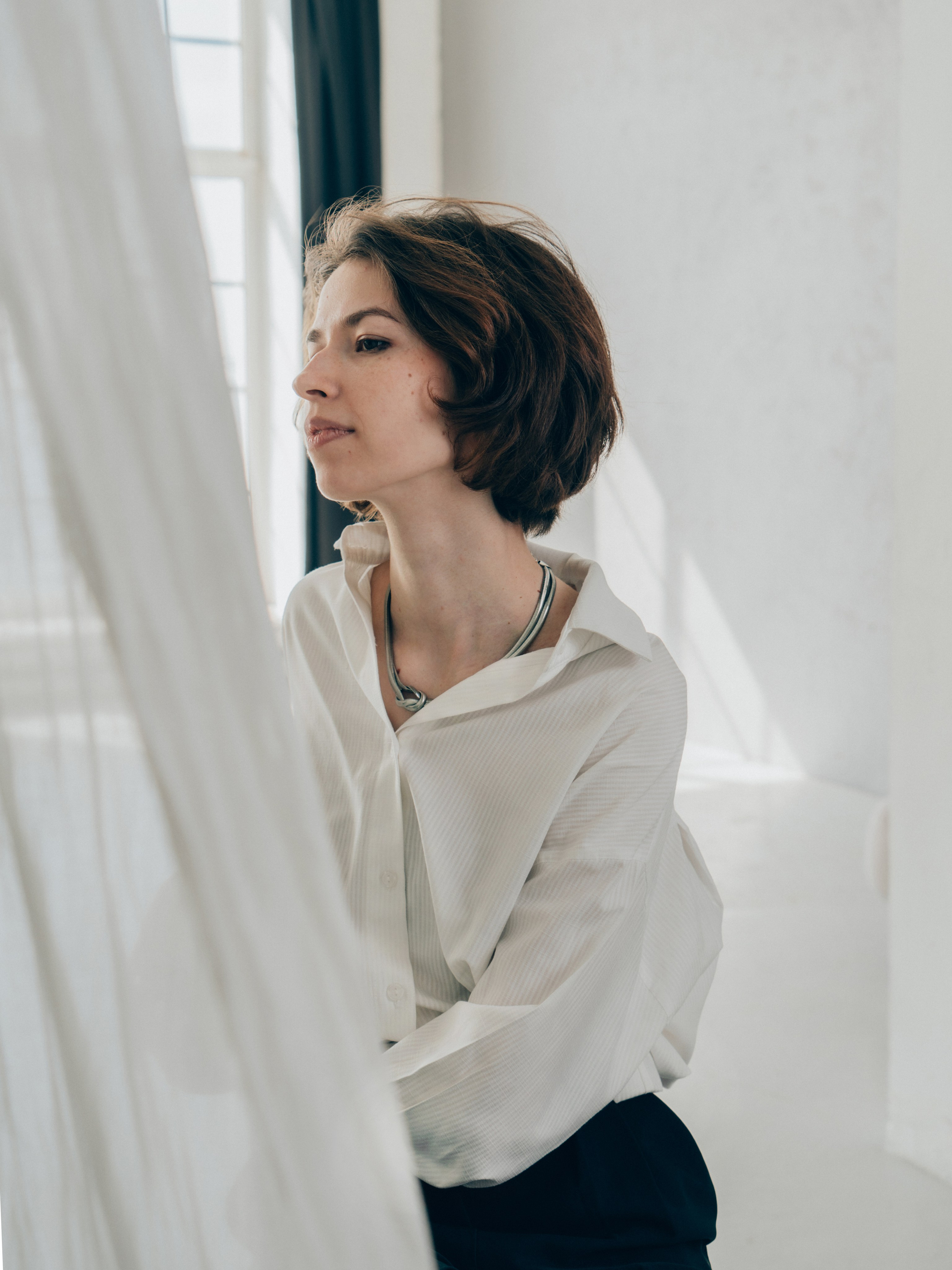 Портретная фотосессия для Полины в фотостудии. Светлана Гопанюк. Портретный фотограф. Санкт-Петербург. СПб