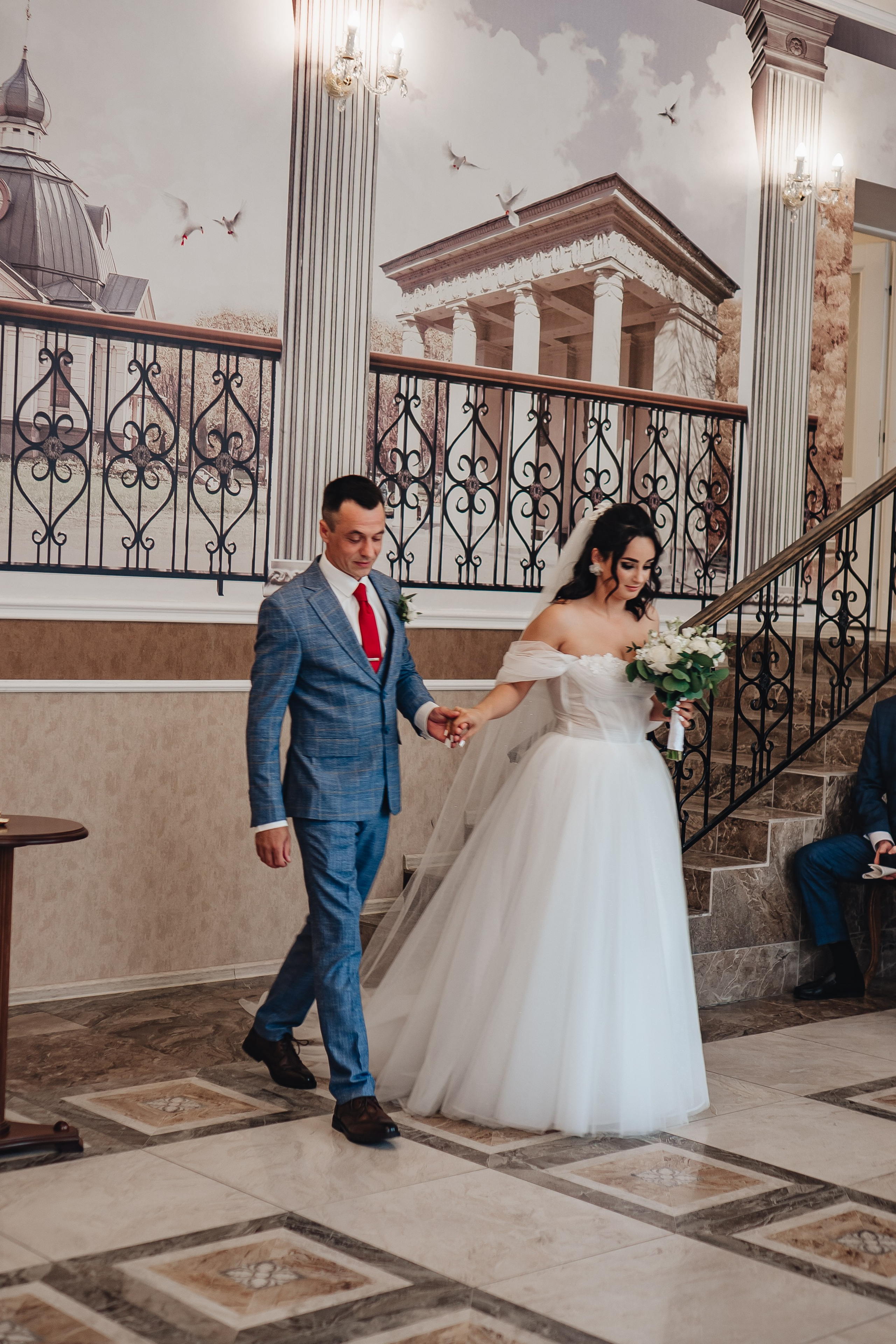 СВАДЕБНАЯ СЬЕМКА В ЗАГСЕ НА МОСКОВСКОМ ПРОСПЕКТЕ. Профессиональный фотограф, Санкт-Петербург — Виктория Богомолова