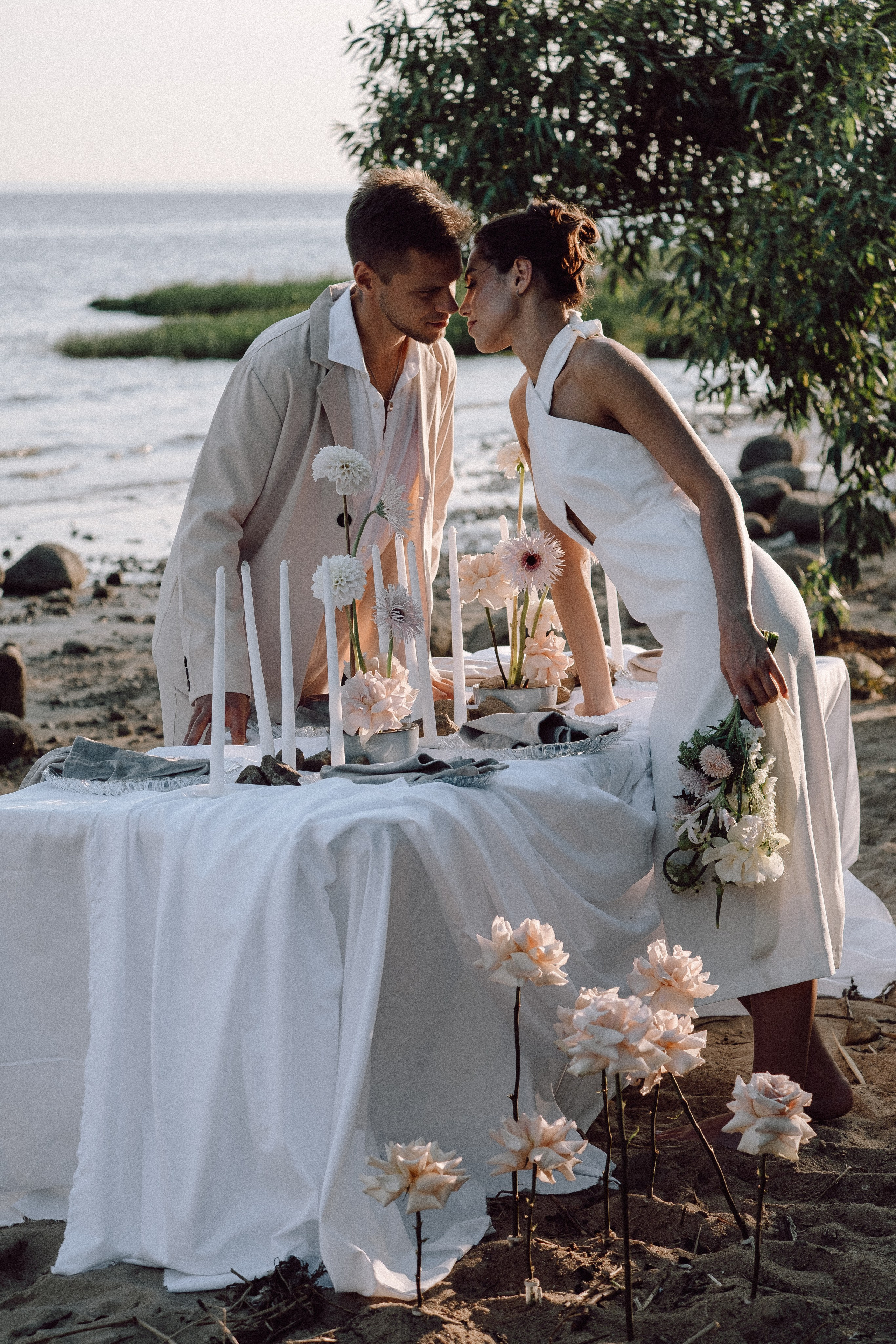 СВАДЕБНАЯ ФОТОСЕССИЯ ВЫЕЗДНОЙ ЦЕРЕМОНИИ (ФИНСКИЙ ЗАЛИВ). Профессиональный фотограф, Санкт-Петербург — Виктория Богомолова