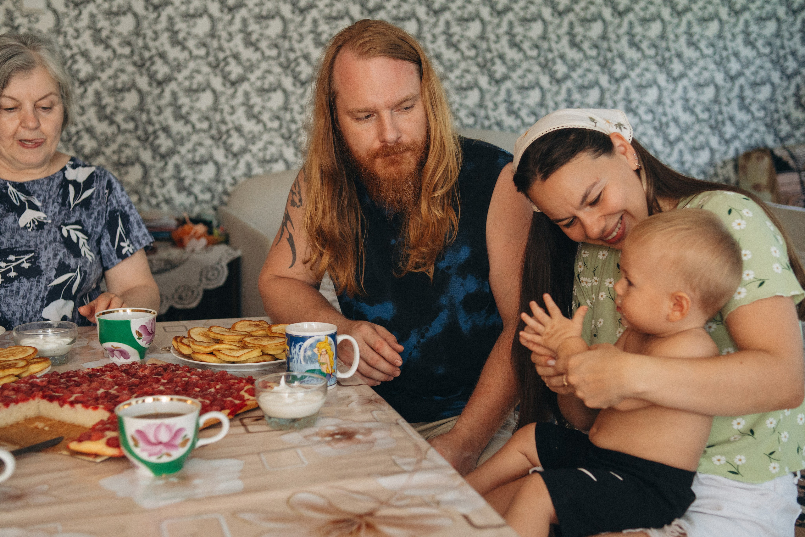 «Большая семья» в гостях у бабушки. Alenasokolowa.ru