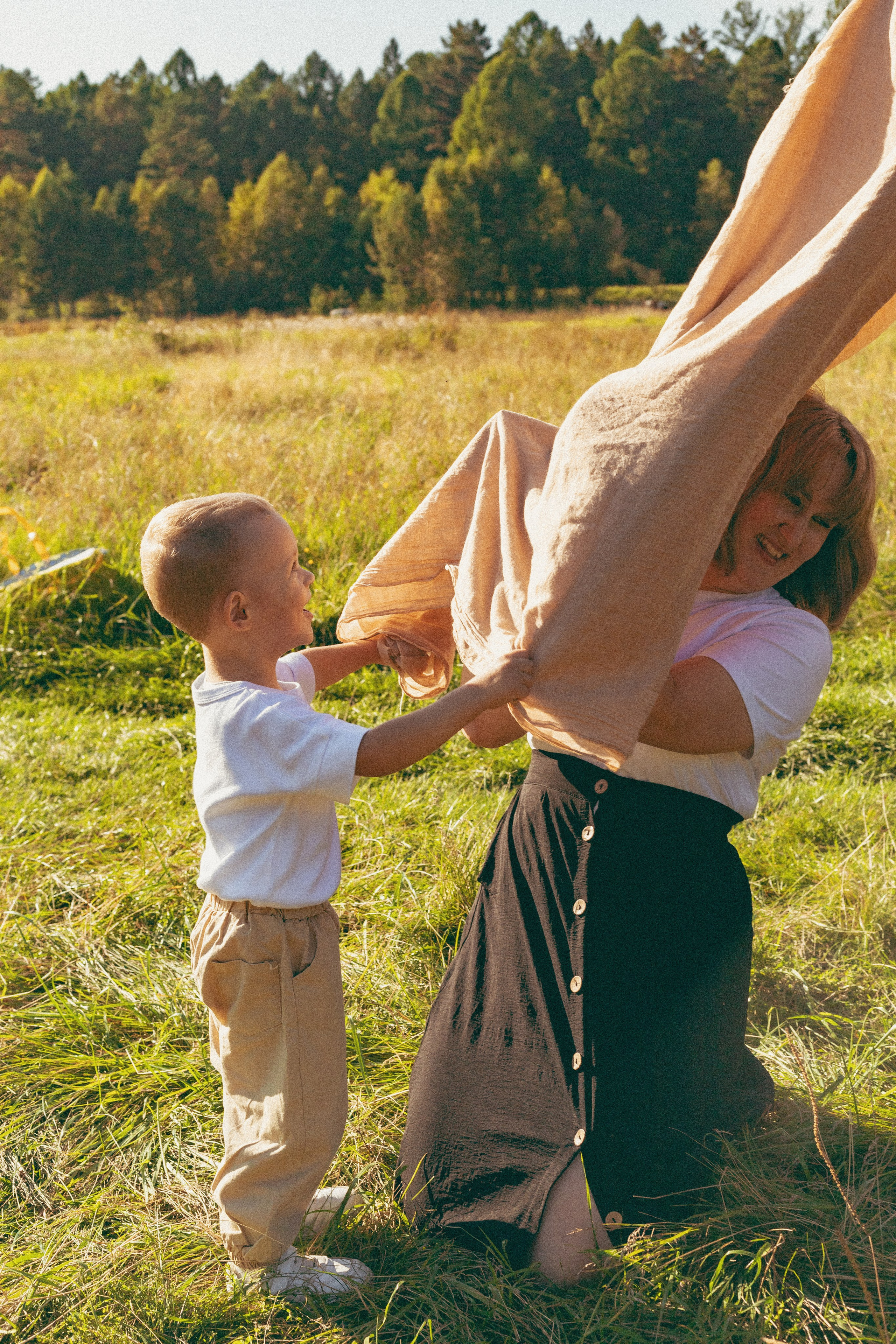 Семейная фотосессия на природе в Ангарске. Фотограф Ангарск Александра Зарубина