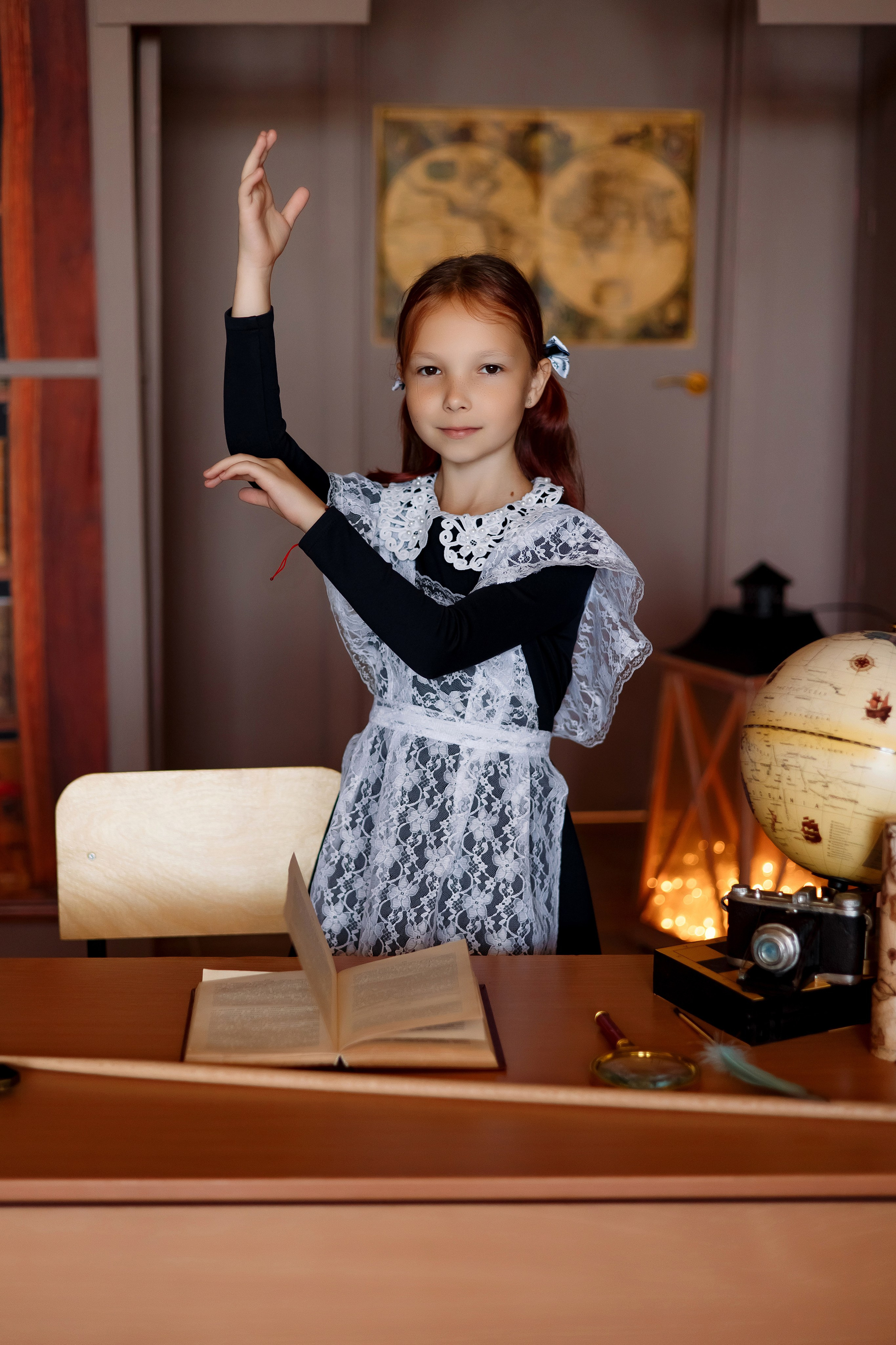 4 класс фотосессия в фотостудии. Фотограф Любовь Корниенко, Примоский край