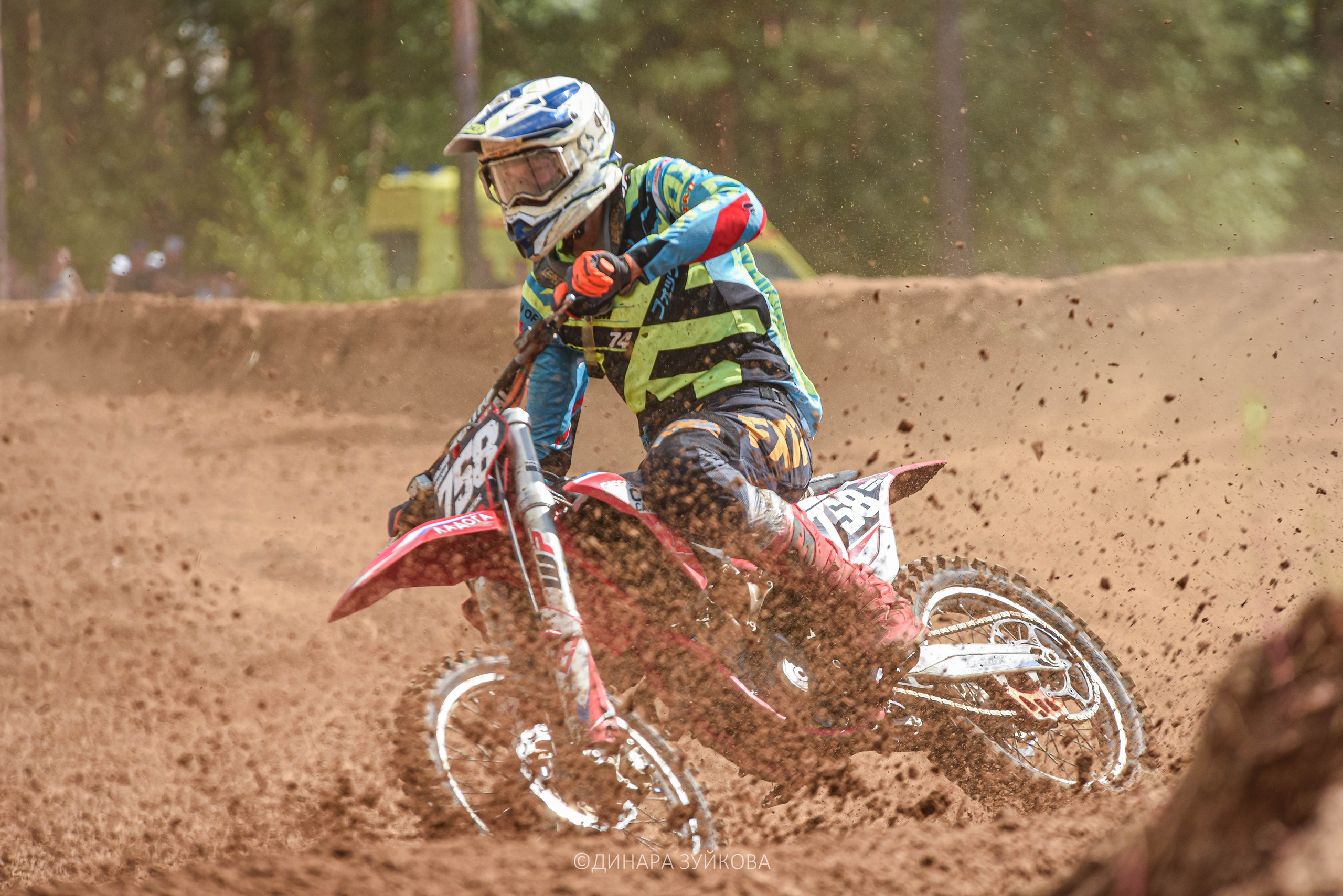 4 этап Winline чемпионата России по суперкроссу. Мотофотограф в Нижнем Новгороде Динара Зуйкова