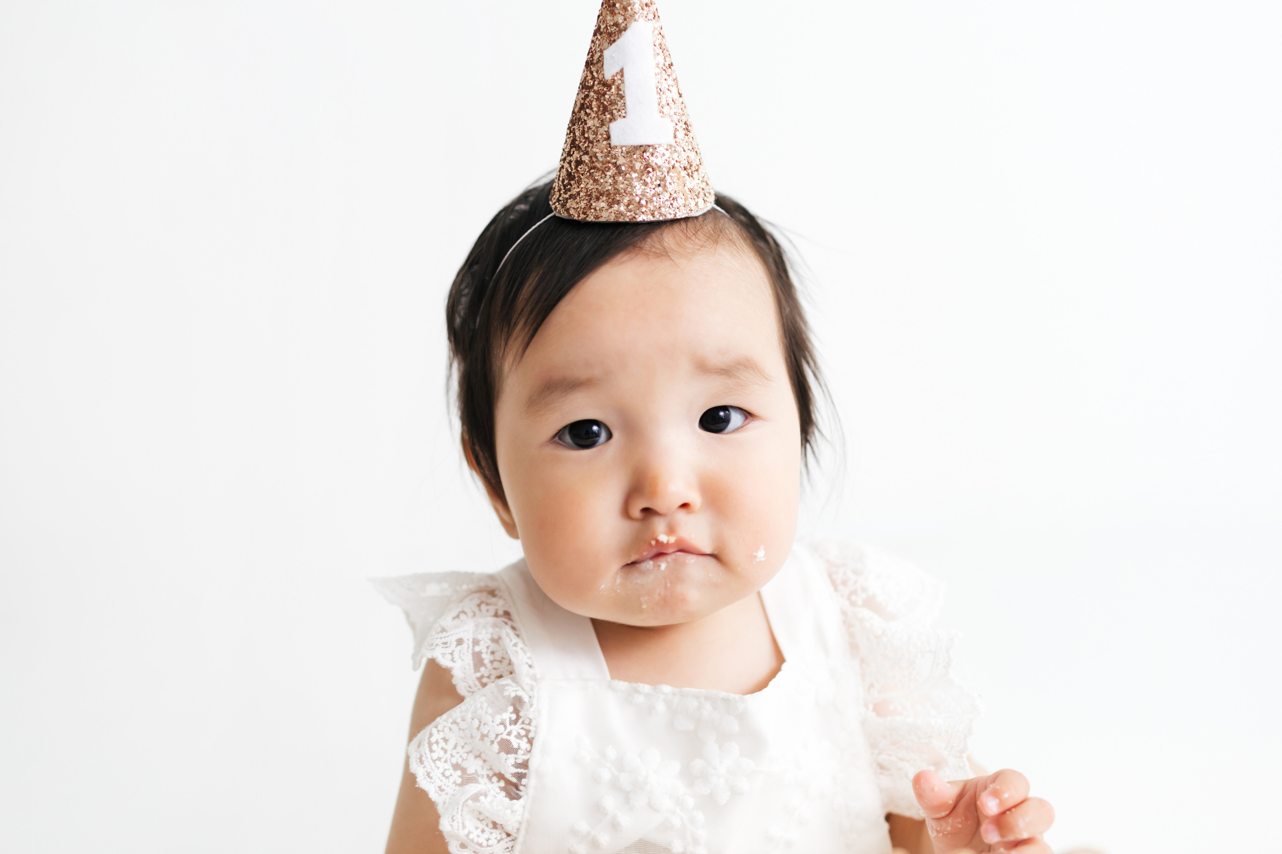 крушение тортика, фотосессия на один годик