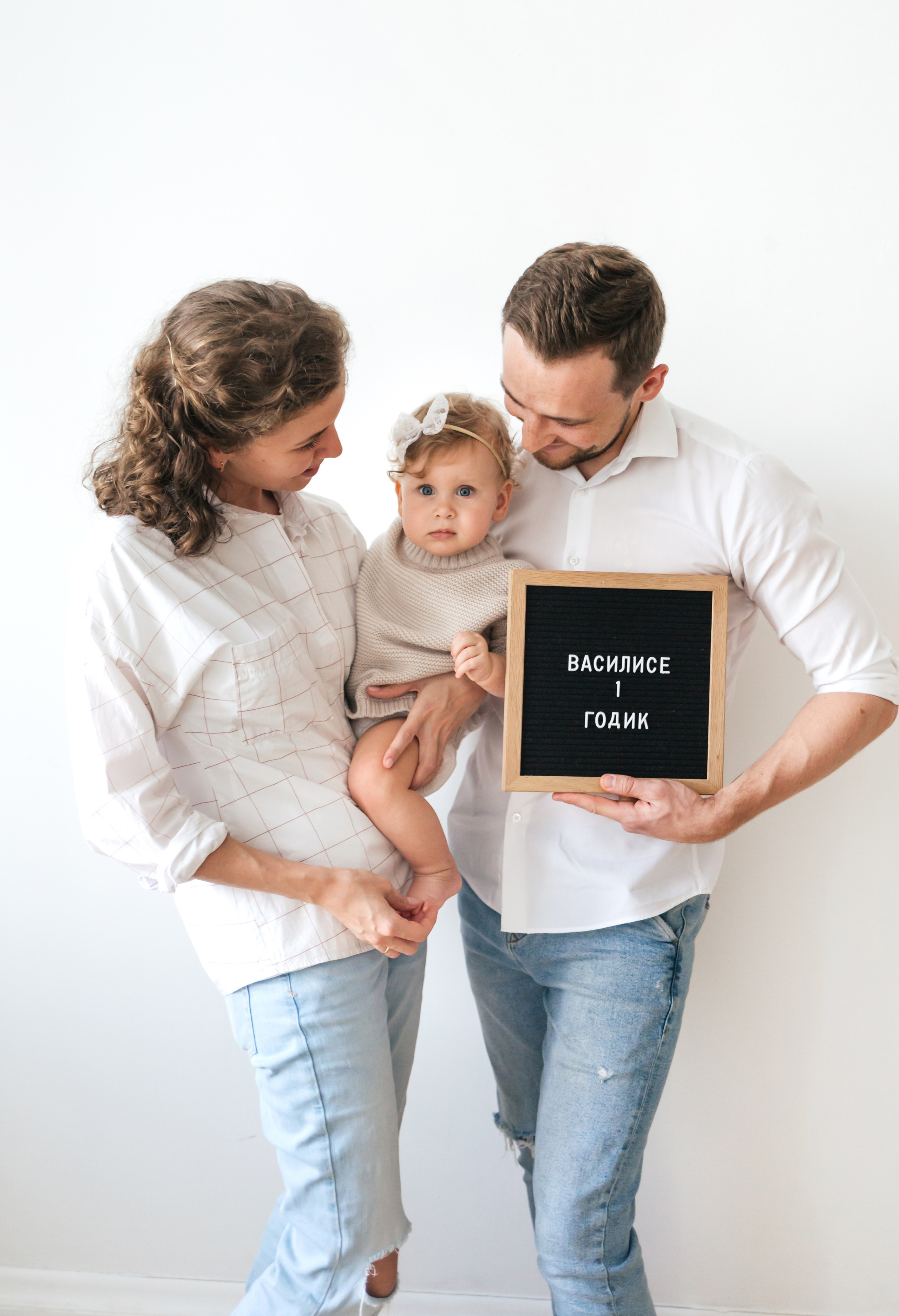 Фотосессия на годик Василисы. Детский и семейный фотограф Санкт-Петербург, фотосессия Спб