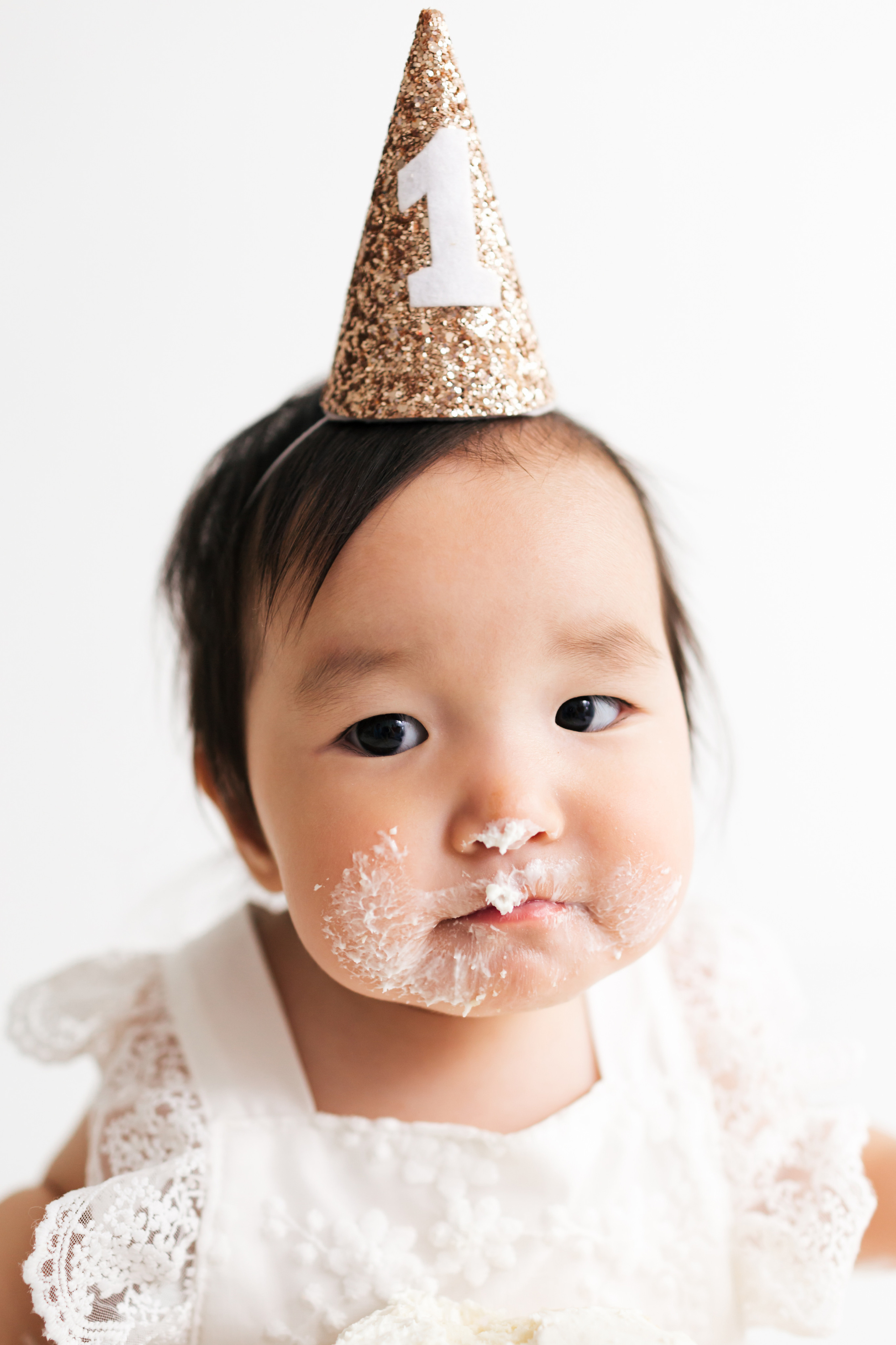 крушение тортика, фотосессия на один годик