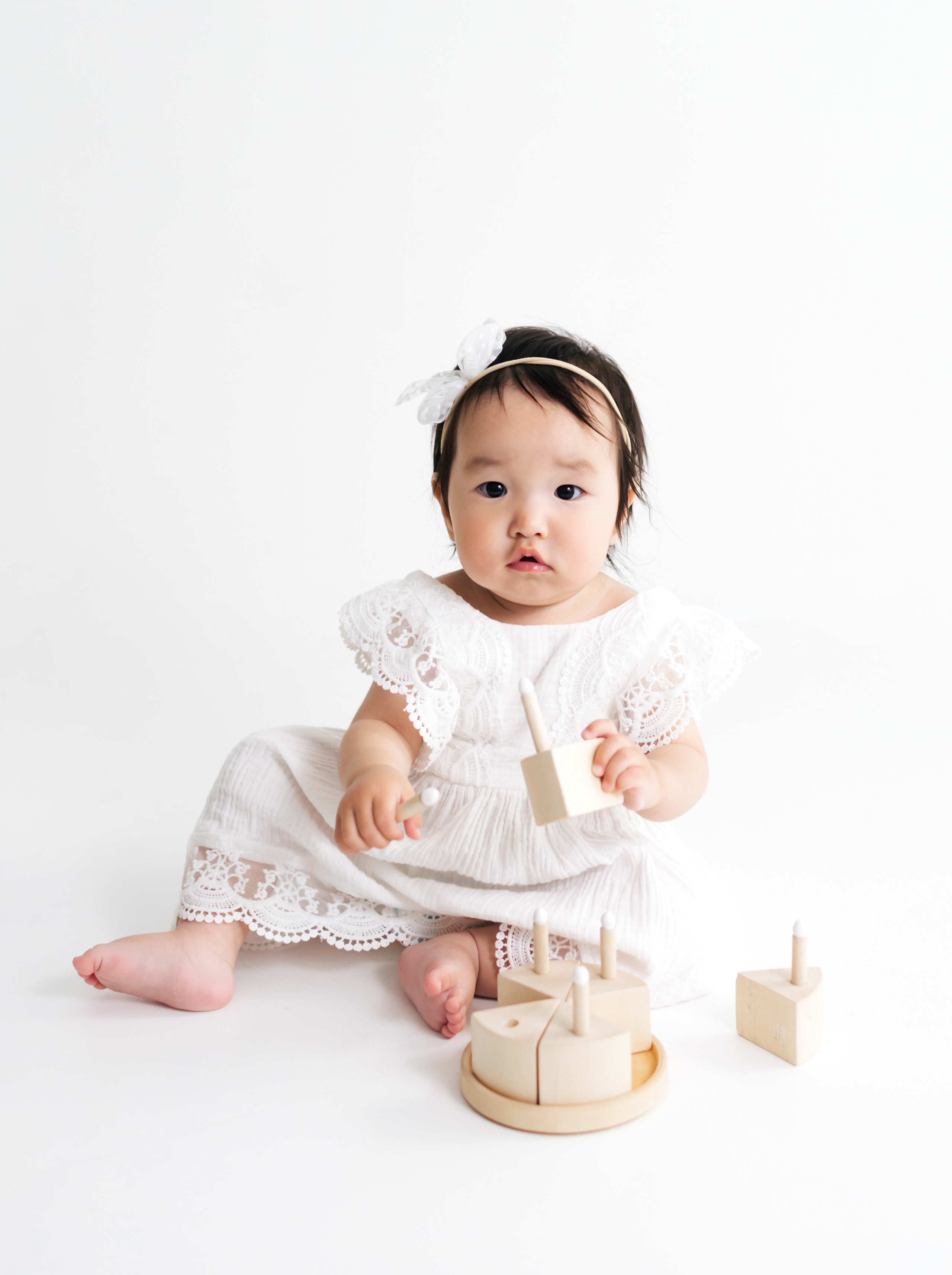 крушение тортика, фотосессия на один годик