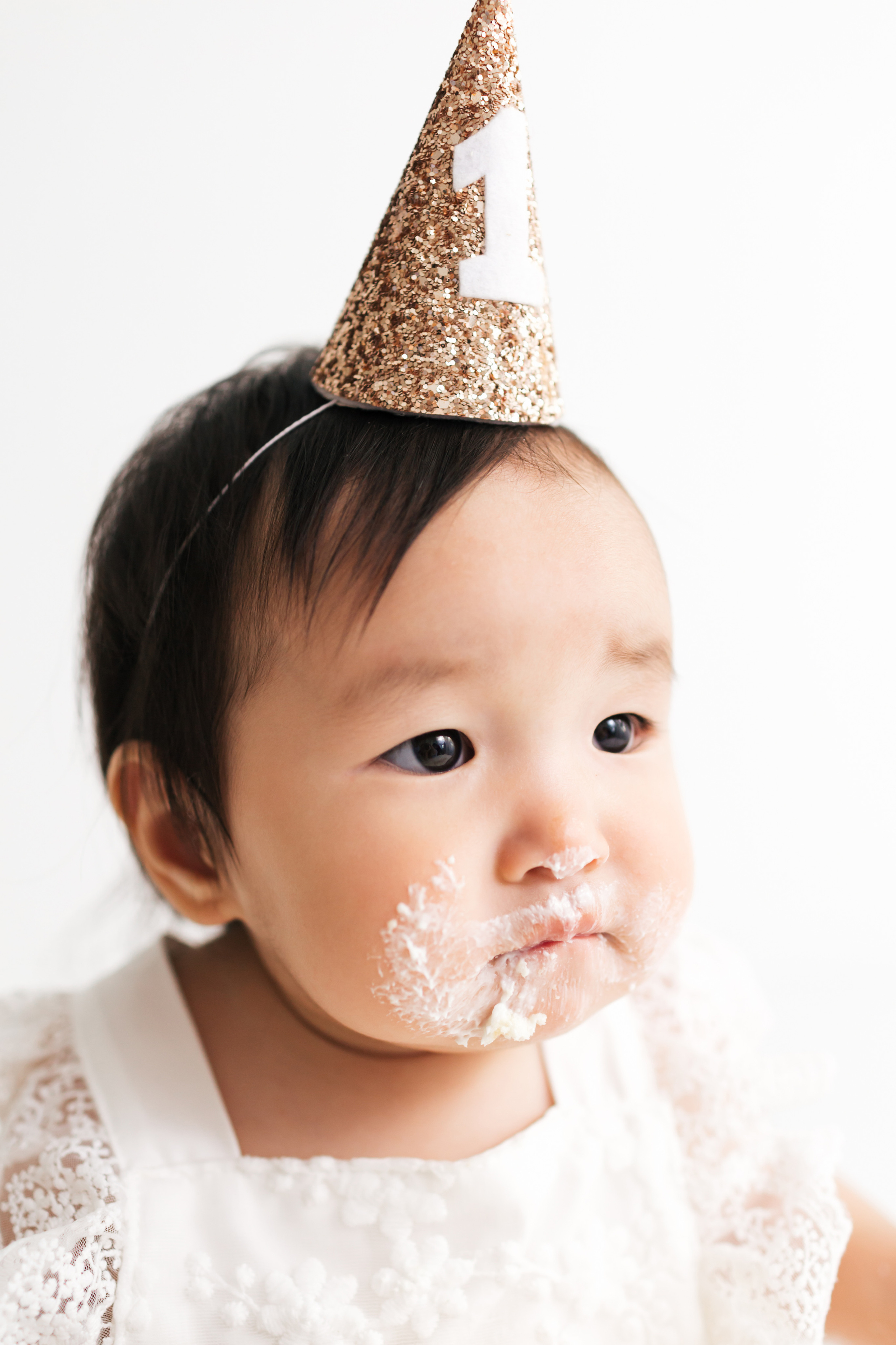 крушение тортика, фотосессия на один годик