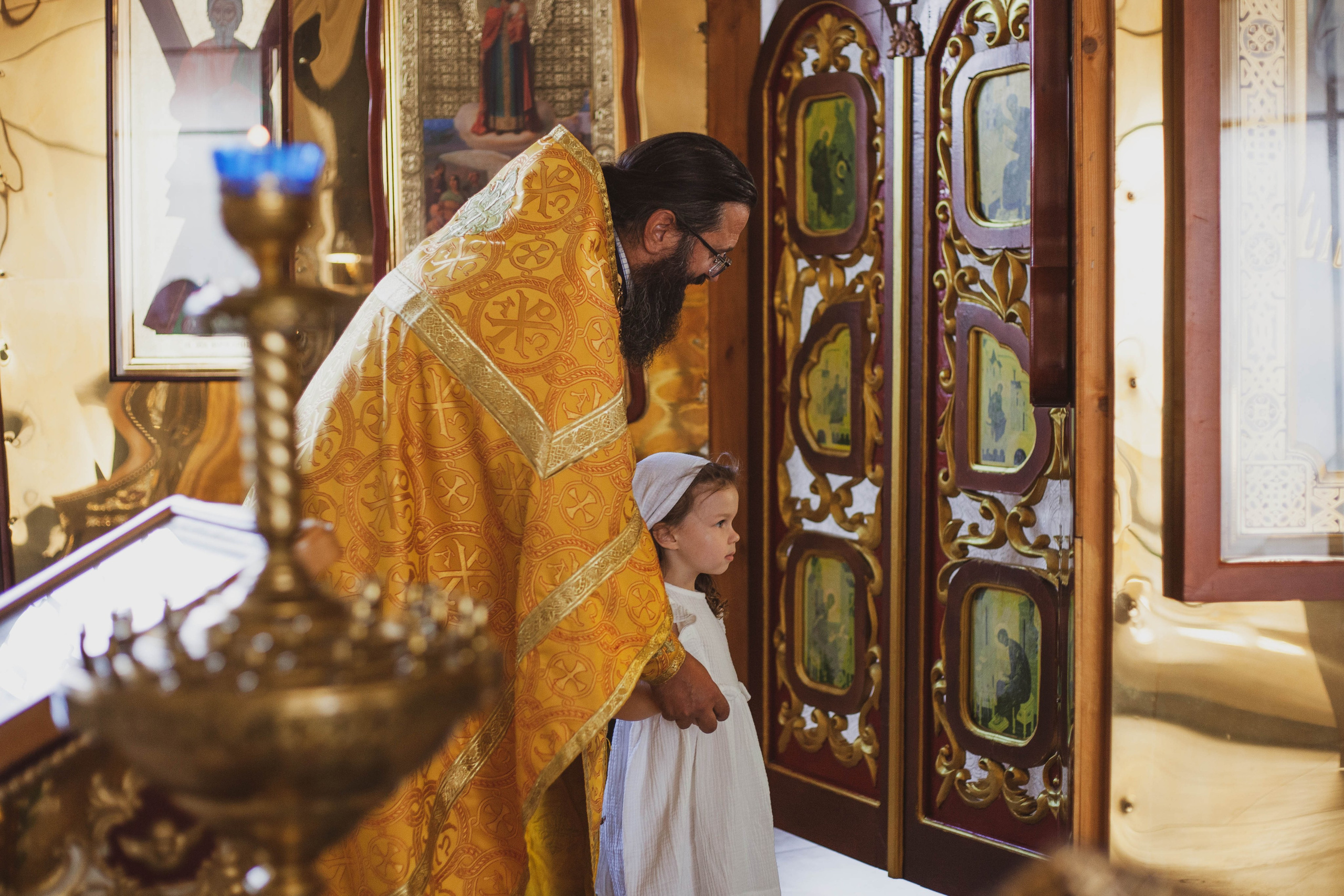 Таинство Крещения (репортажная съемка). Moscow_CPC