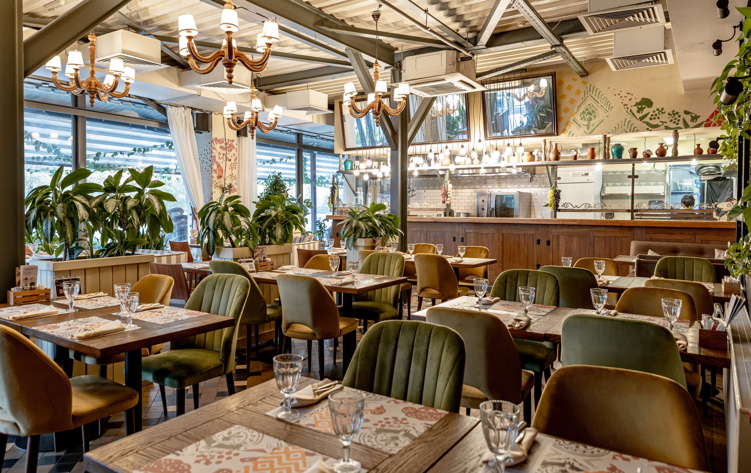 Интерьер ресторан ДжонДжоли