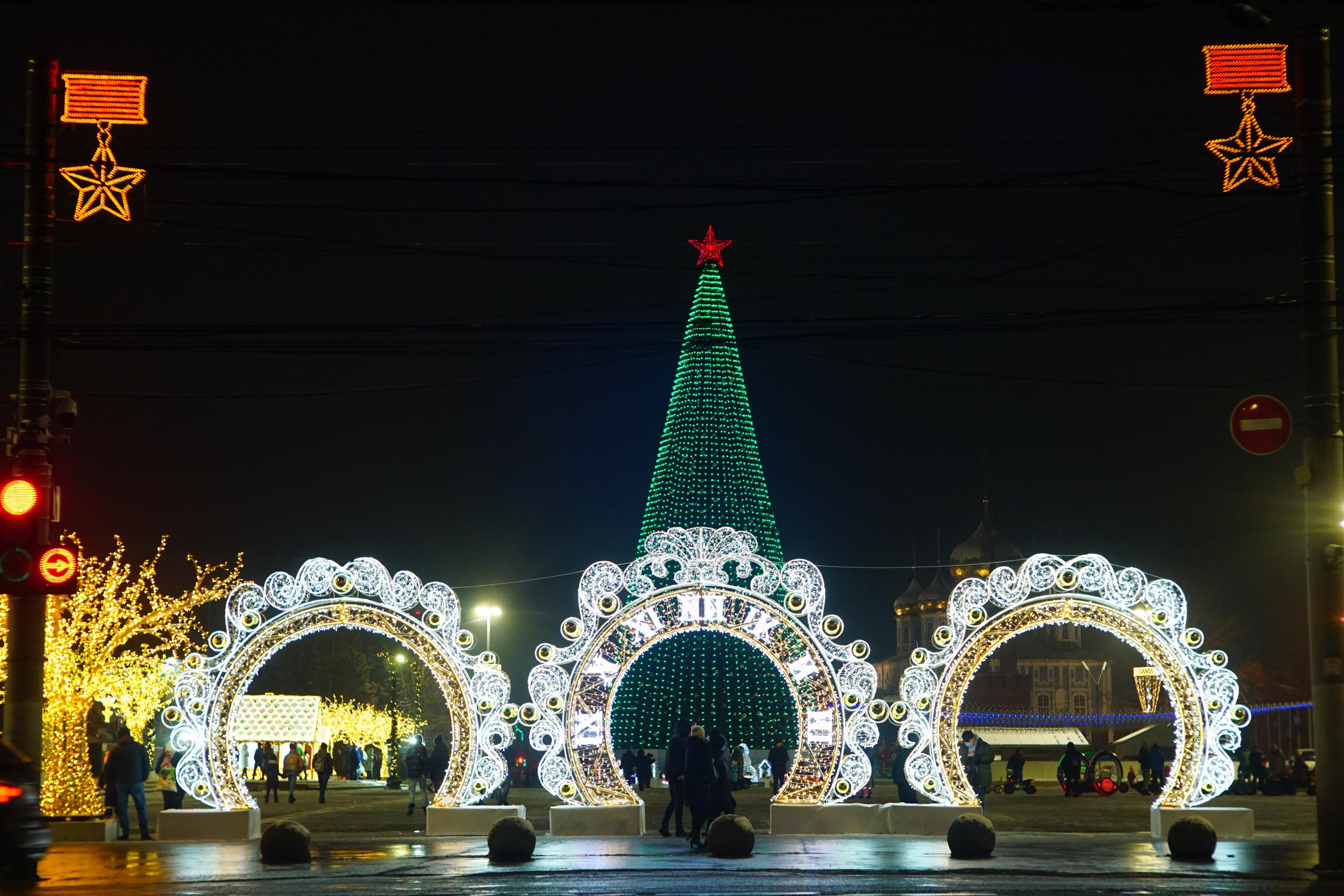 Новогодняя Тула 2021. Фотограф в Туле Крупский АнДРей. Фотостудия «КАДР71» в Туле