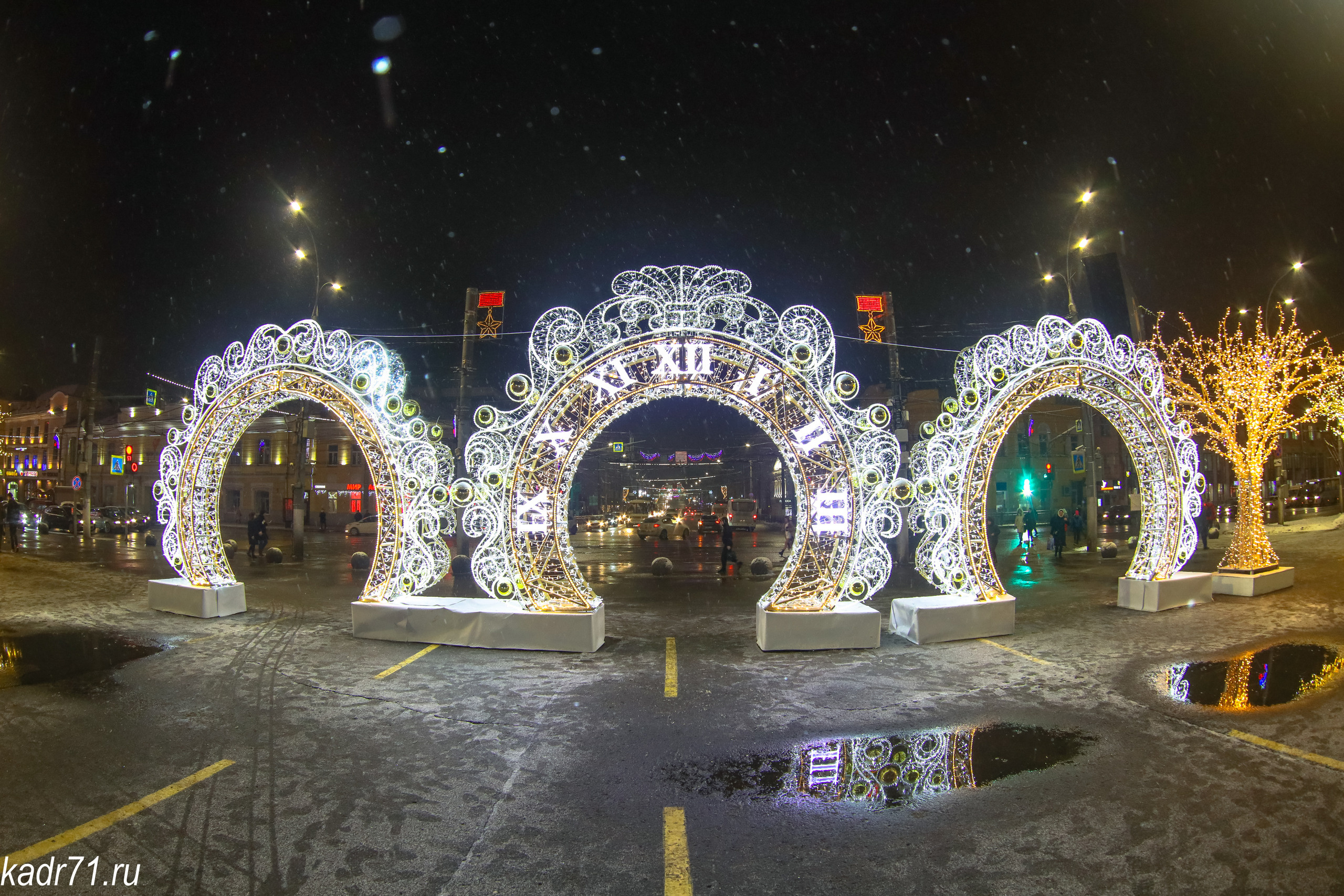 Новогодняя Тула 2021. Фотограф в Туле Крупский АнДРей. Фотостудия «КАДР71» в Туле