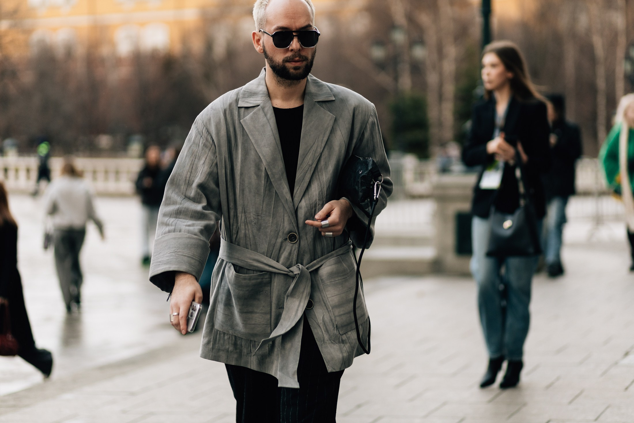 Moscow Fashion Week Streetstyle Day 2. Shami Pezhonov Photography
