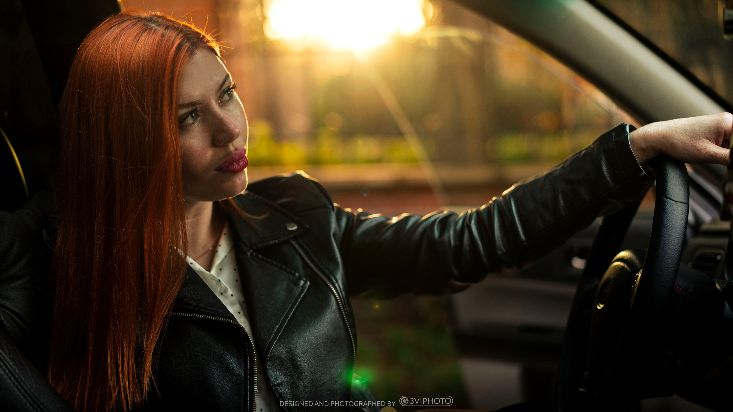 Subaru Forester and Elena. Автомобильный фотограф 3VIPHOTO #Томск