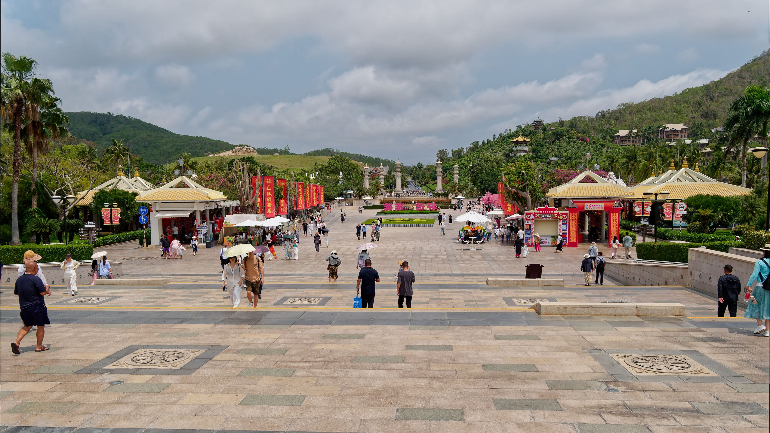 Хайнань 2026, Центр буддизма Наньшань на Хайнане. Фотопрогулки по Миру