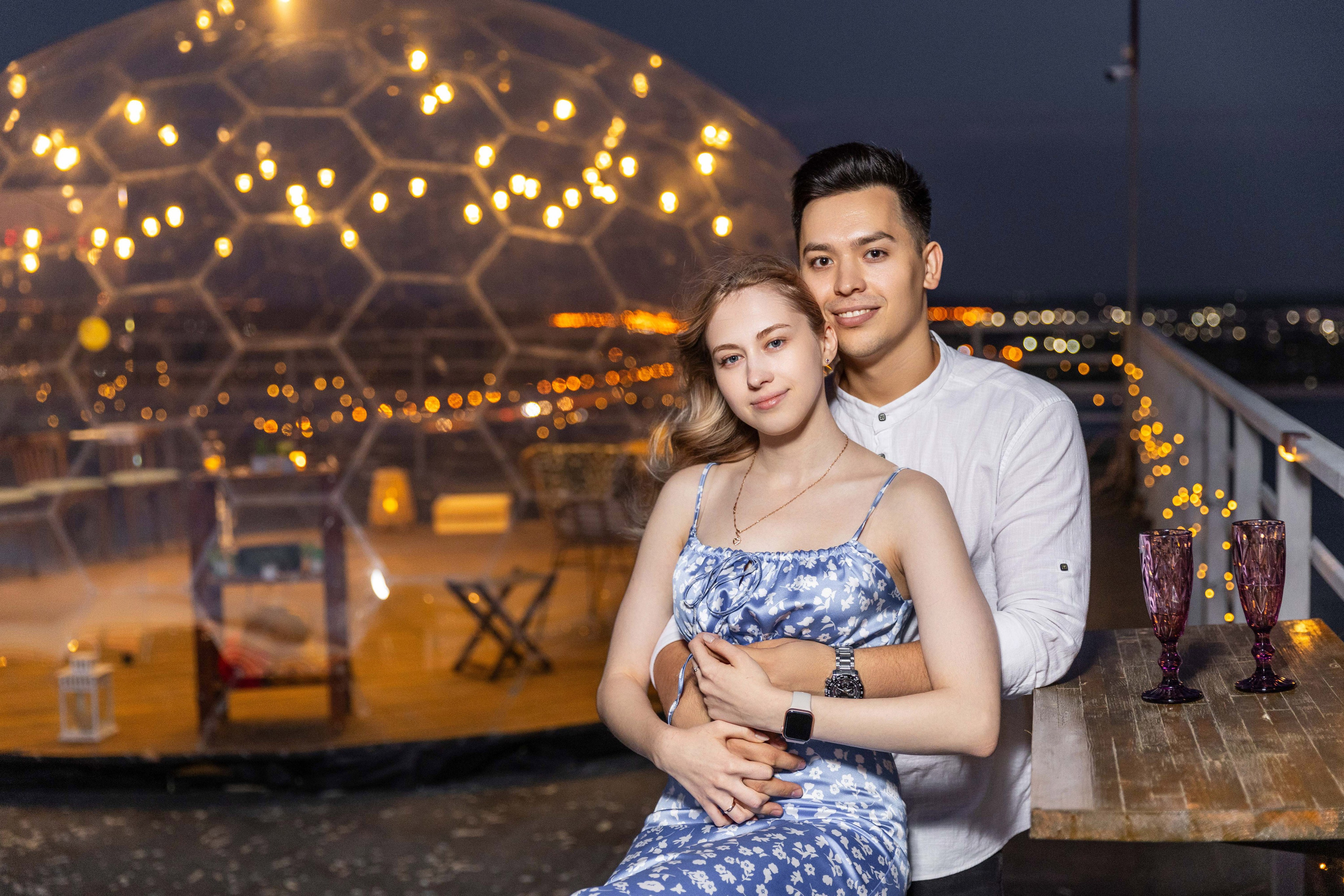 Свидание на крыше. Фотограф Вадим Казусь