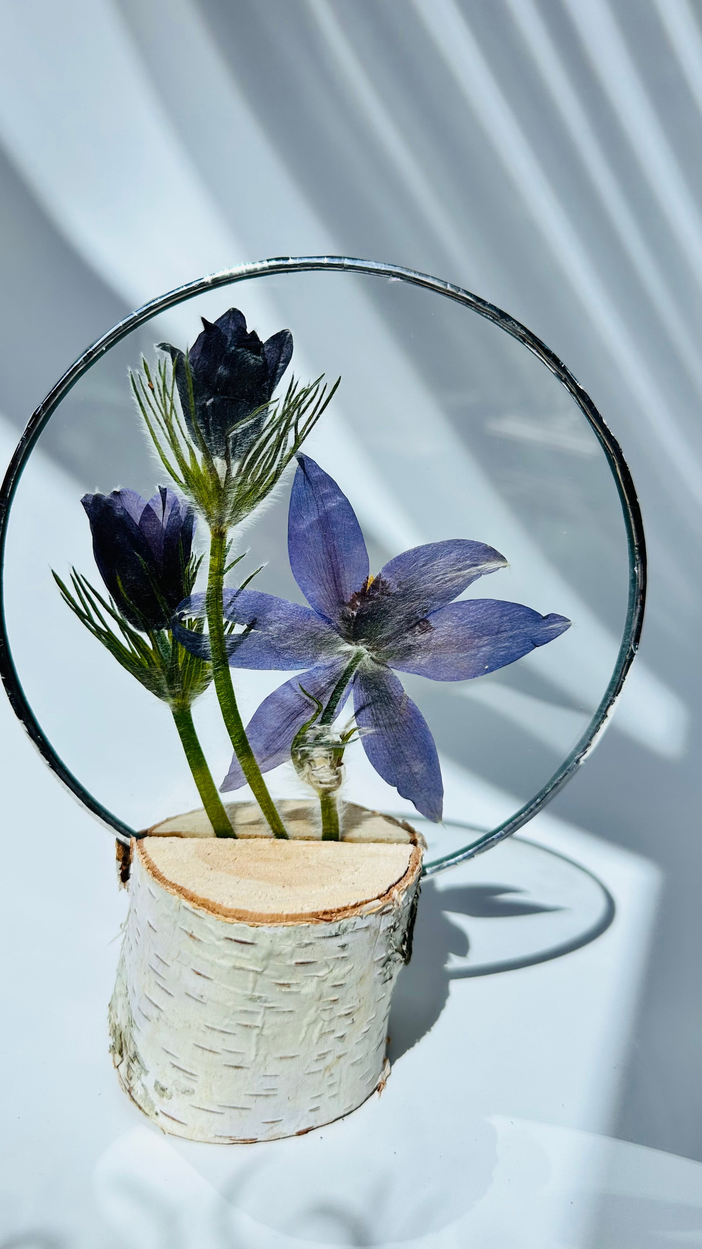 Засушенные цветы в раме витраж техника тиффани. Гербарий в стекле, интерьерные панно, витражи с сухоцветами в технике тиффани