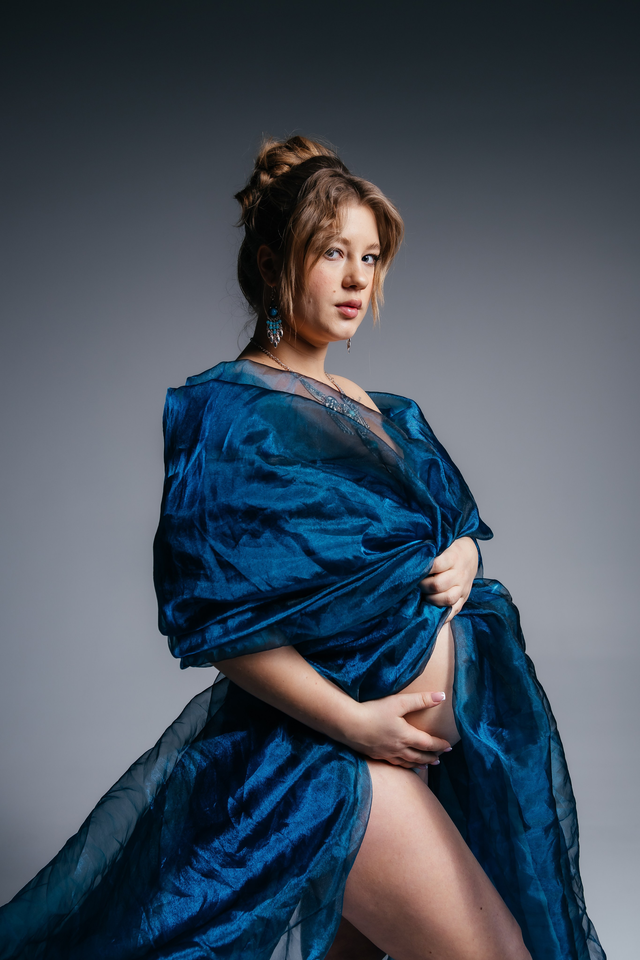 Фотосессия беременности в студии: сохранение прекрасных моментов ожидания. Свадебный фотограф в Москве