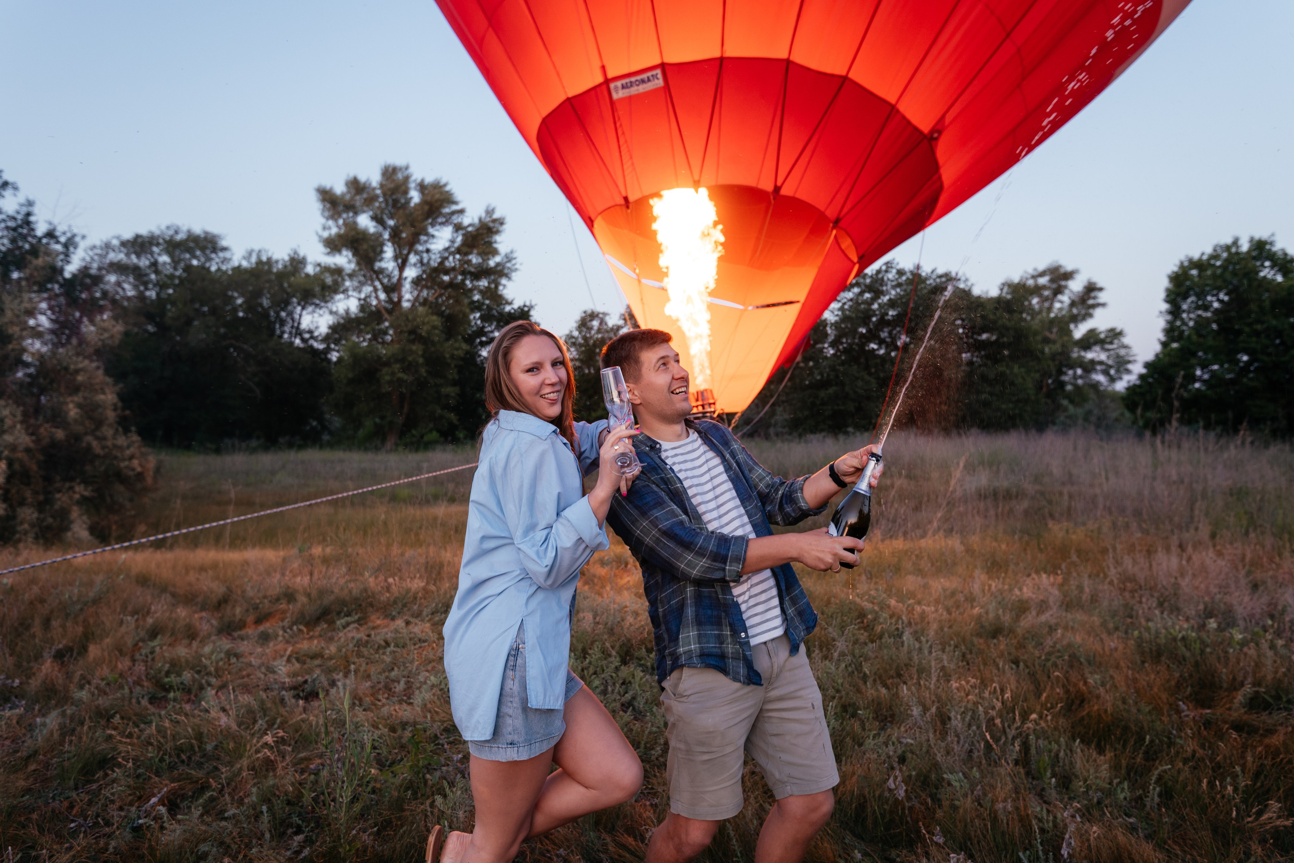 Водушный шар. Фотограф Крохин Олег