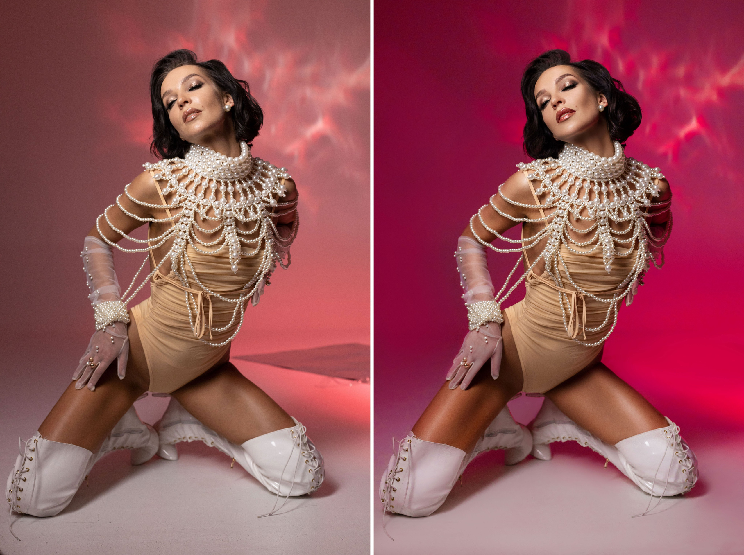 Ретушь до и после. Семейный и женский фотограф в Екатеринбурге Светлана Фиризен