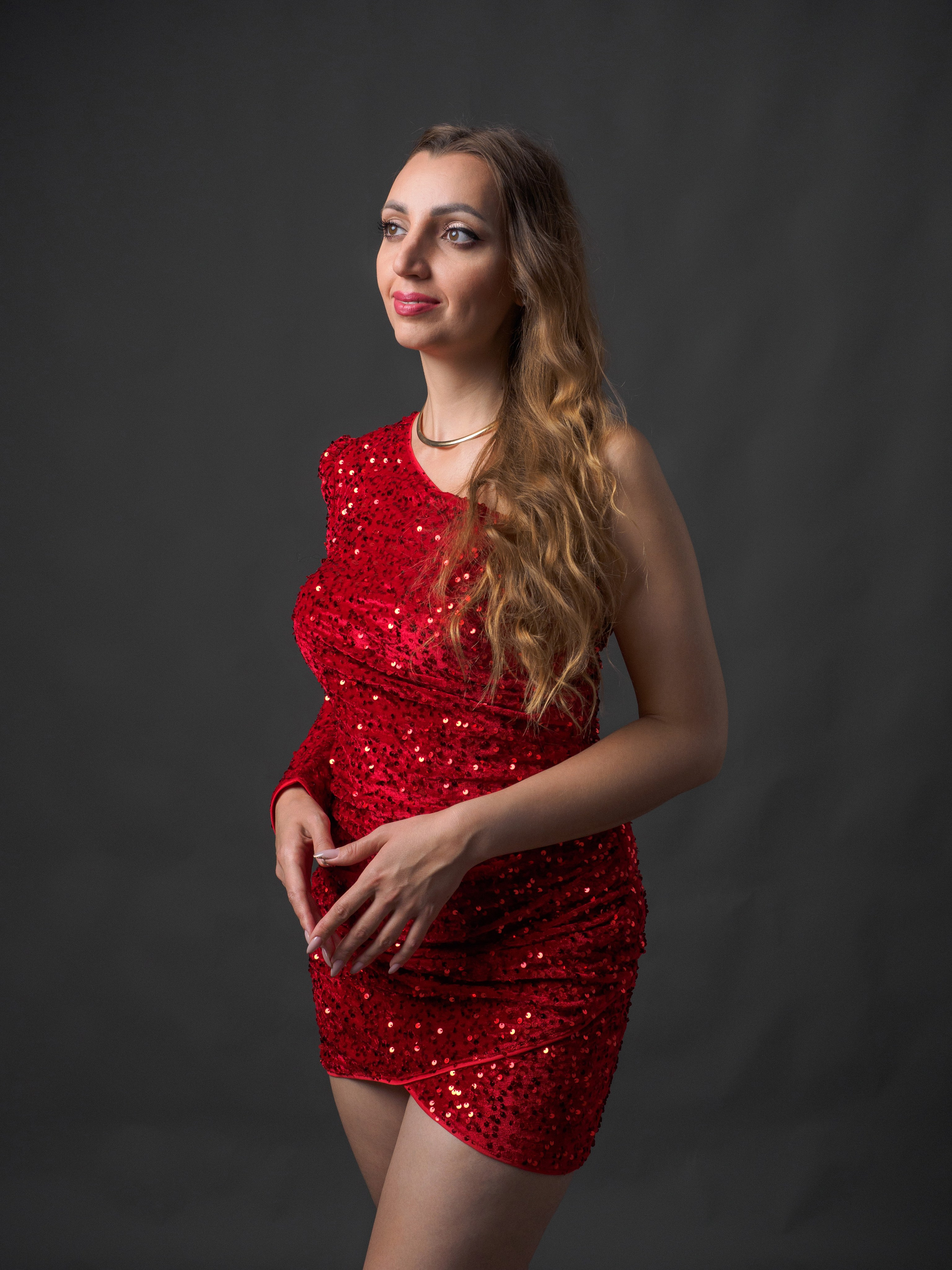 Julia в красном. I Photostudio Фотостудия Краснодар