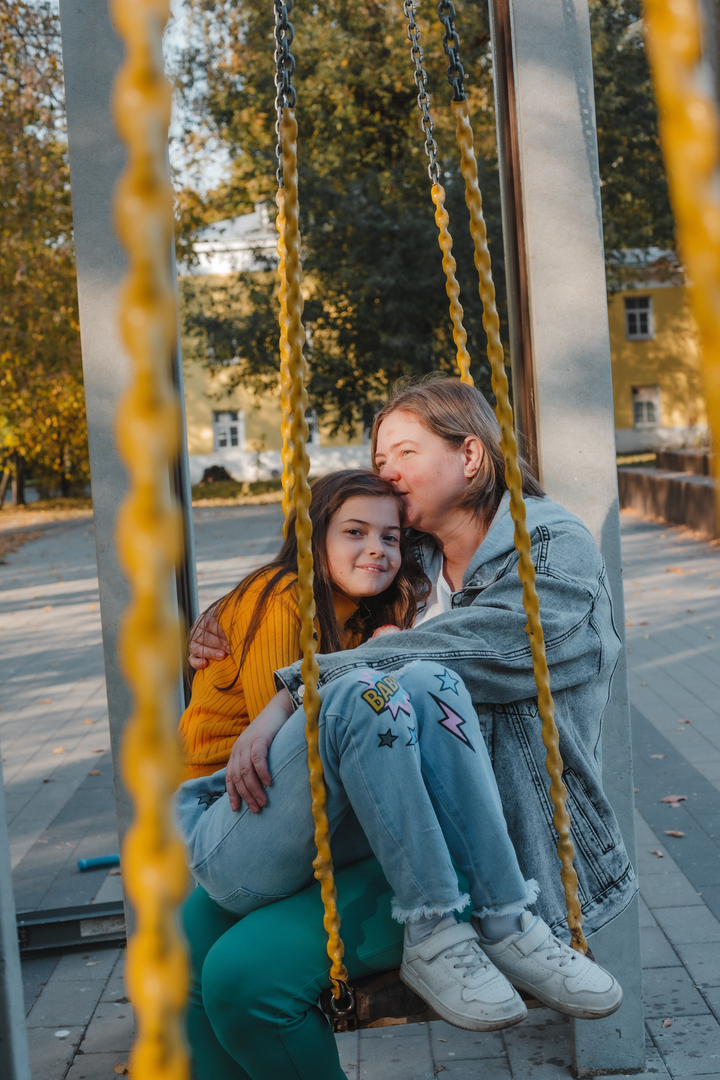 Осенний детский портрет (прогулка). Портретный и репортажный фотограф в Москве, Ольга Ларема