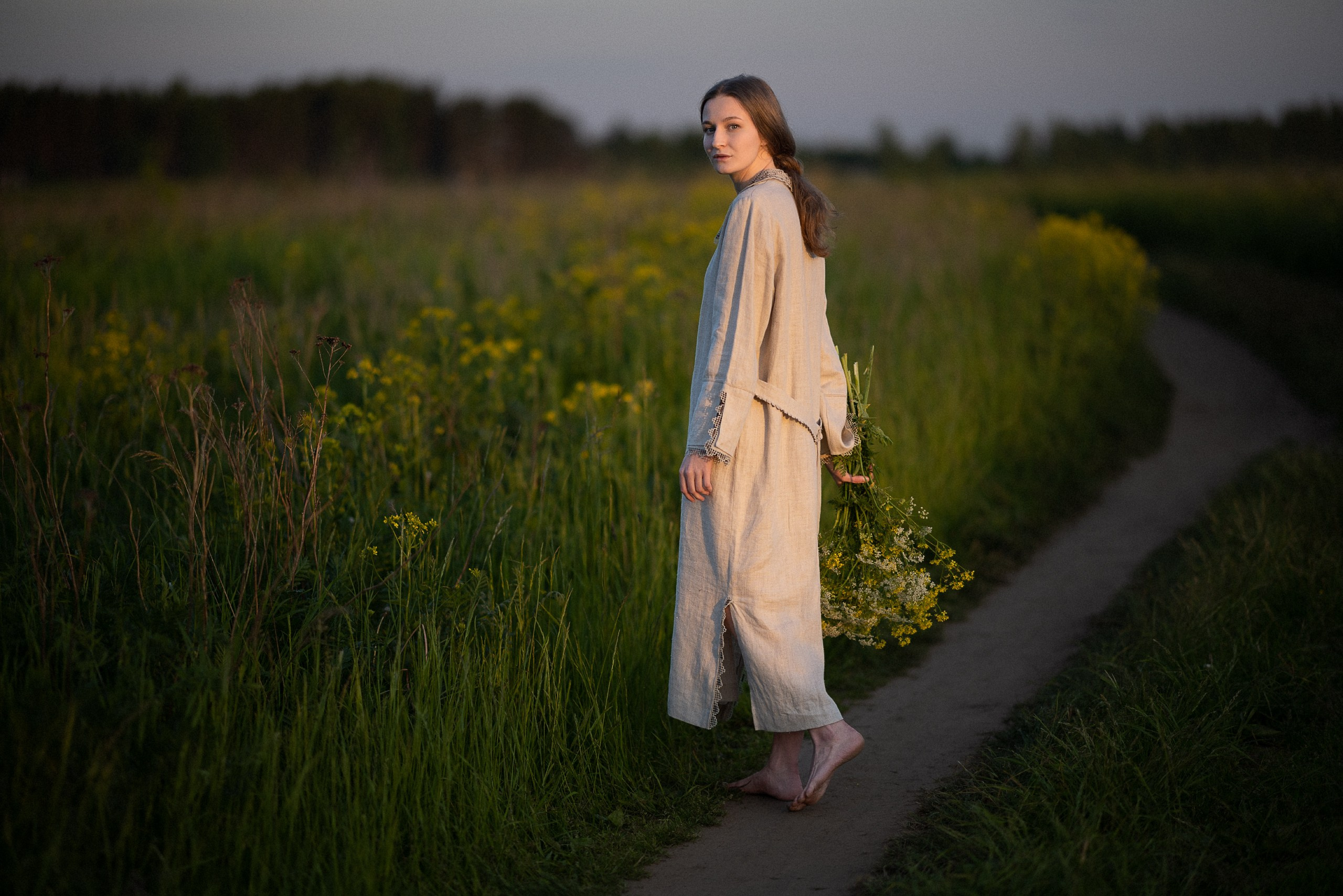 Портреты на пленэре. Фотограф Илья Неверов