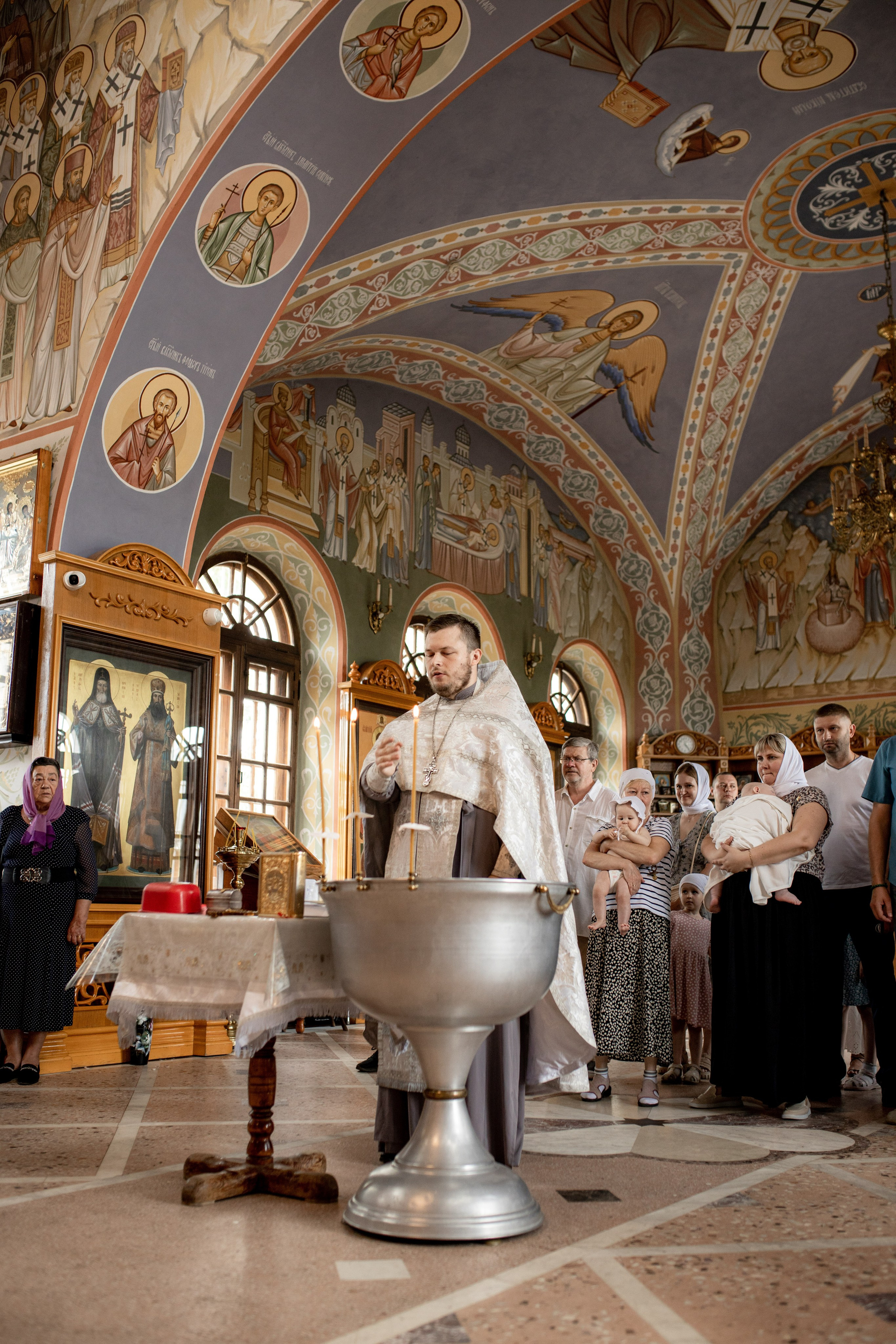 Таинство Крещения Вити. Фотограф в Железнодорожном и Балашихе