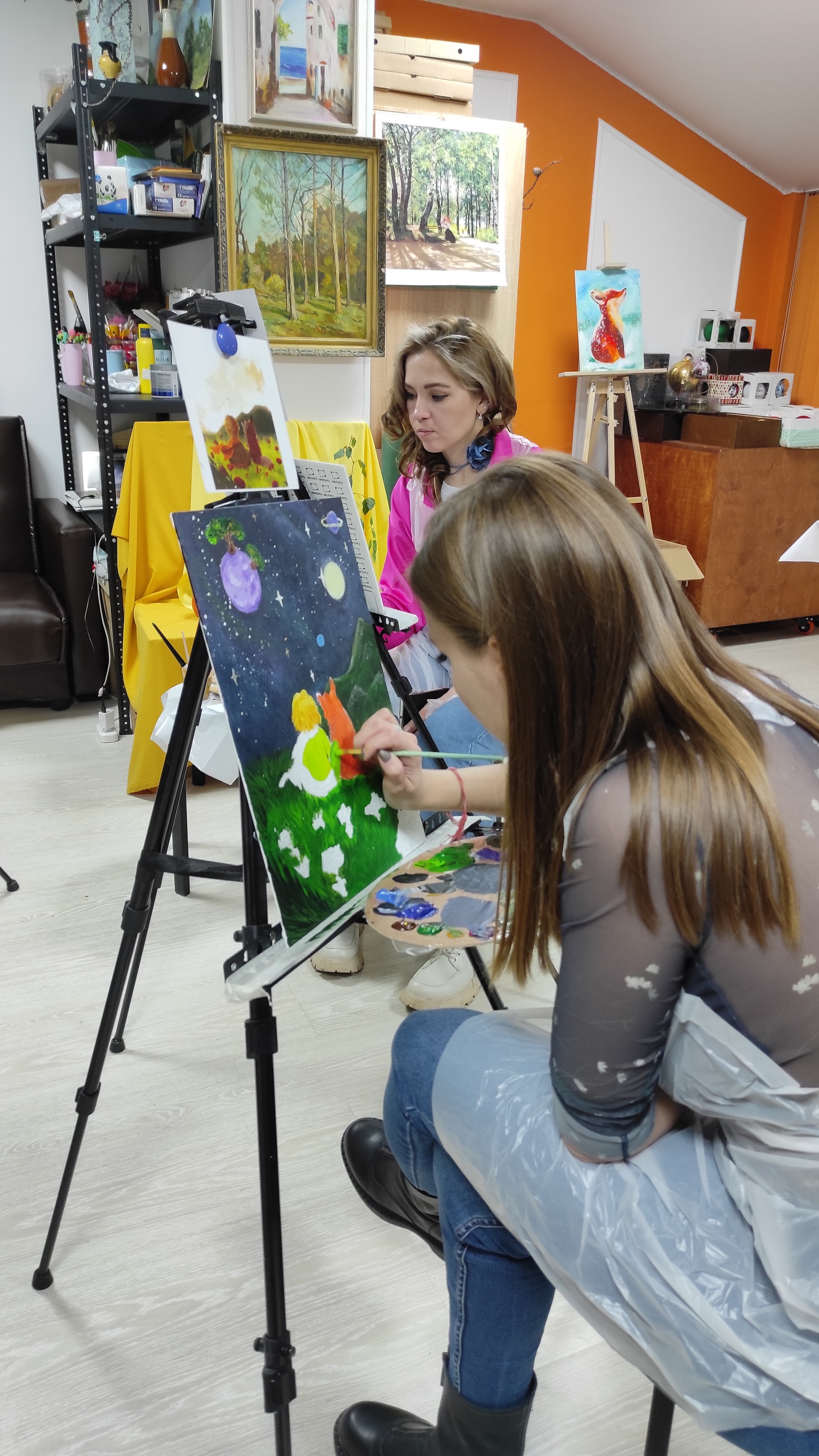 Арт-вечеринки. Арт-вечеринки и мастер-классы в Москве для взрослых и детей