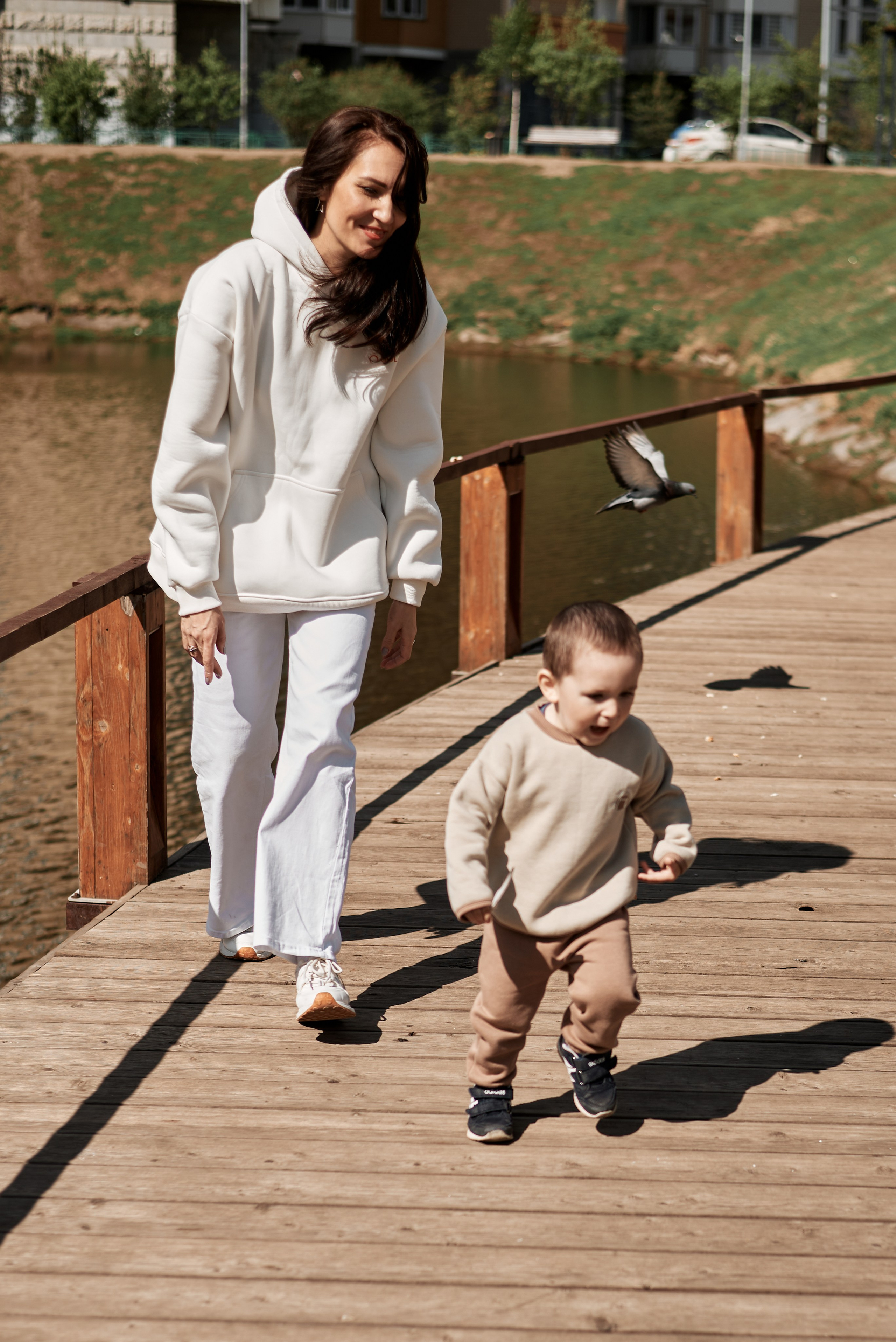Фотопрогулка Луизы и Максима. Семейный фотограф в Железнодорожном Масаева Елена
