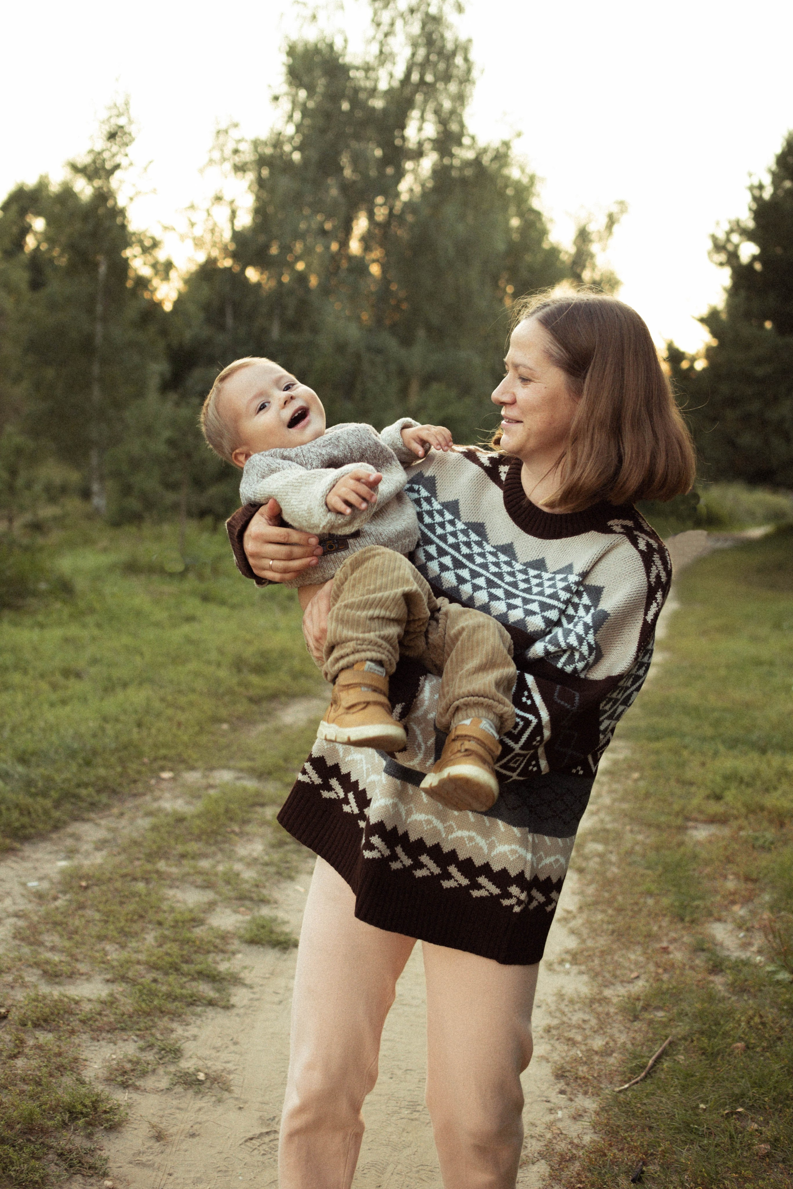 Семейная фотосессия на природе. Семейный фотограф в Железнодорожном Масаева Елена