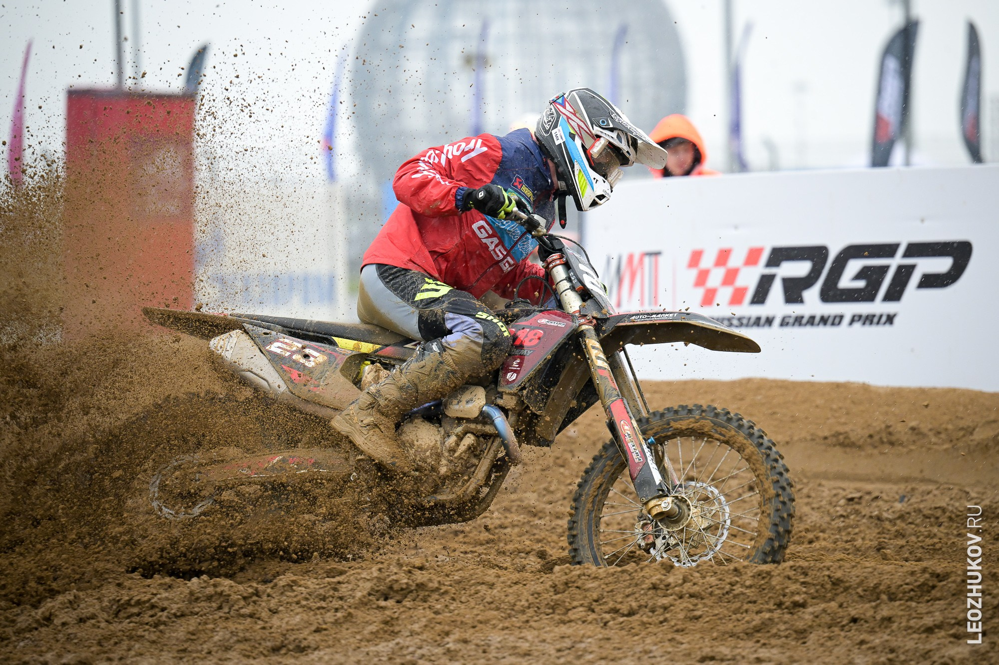 1 round of ММТ RGP russian motocross championships. Sports photographer Leonid Zhukov
