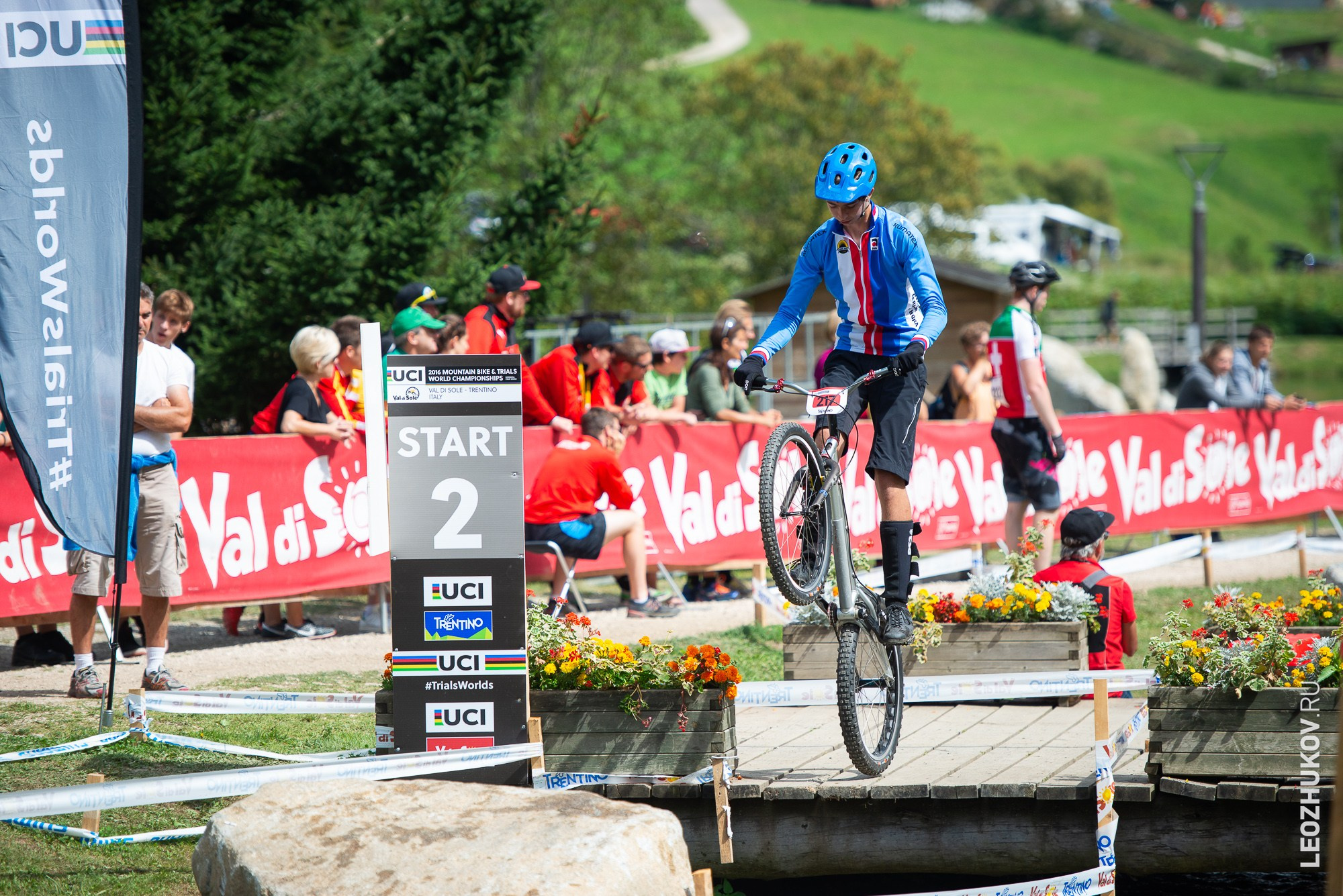 UCI Trials World Championships 2016 — qualifications. Спортивный фотограф Леонид Жуков