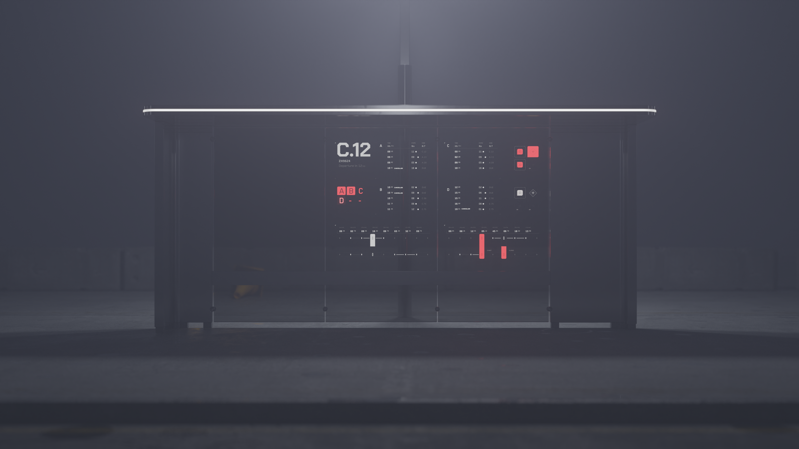 Bust stop. Concept & Industrial Design. Alexander Golubev