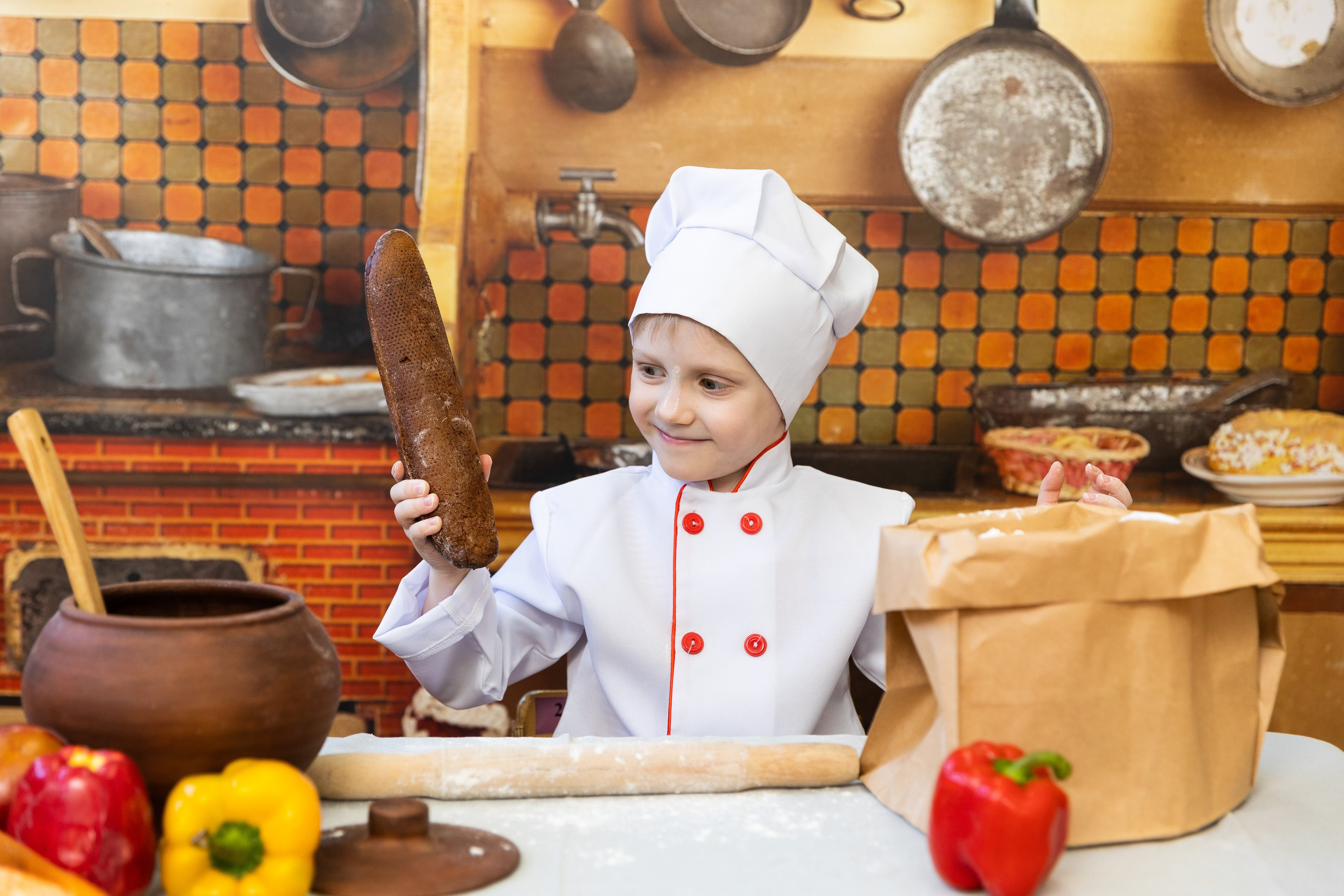 Тематическая «Поварята». Семейный, детский, школьный фотограф в Благовещенске Яна Белоусова
