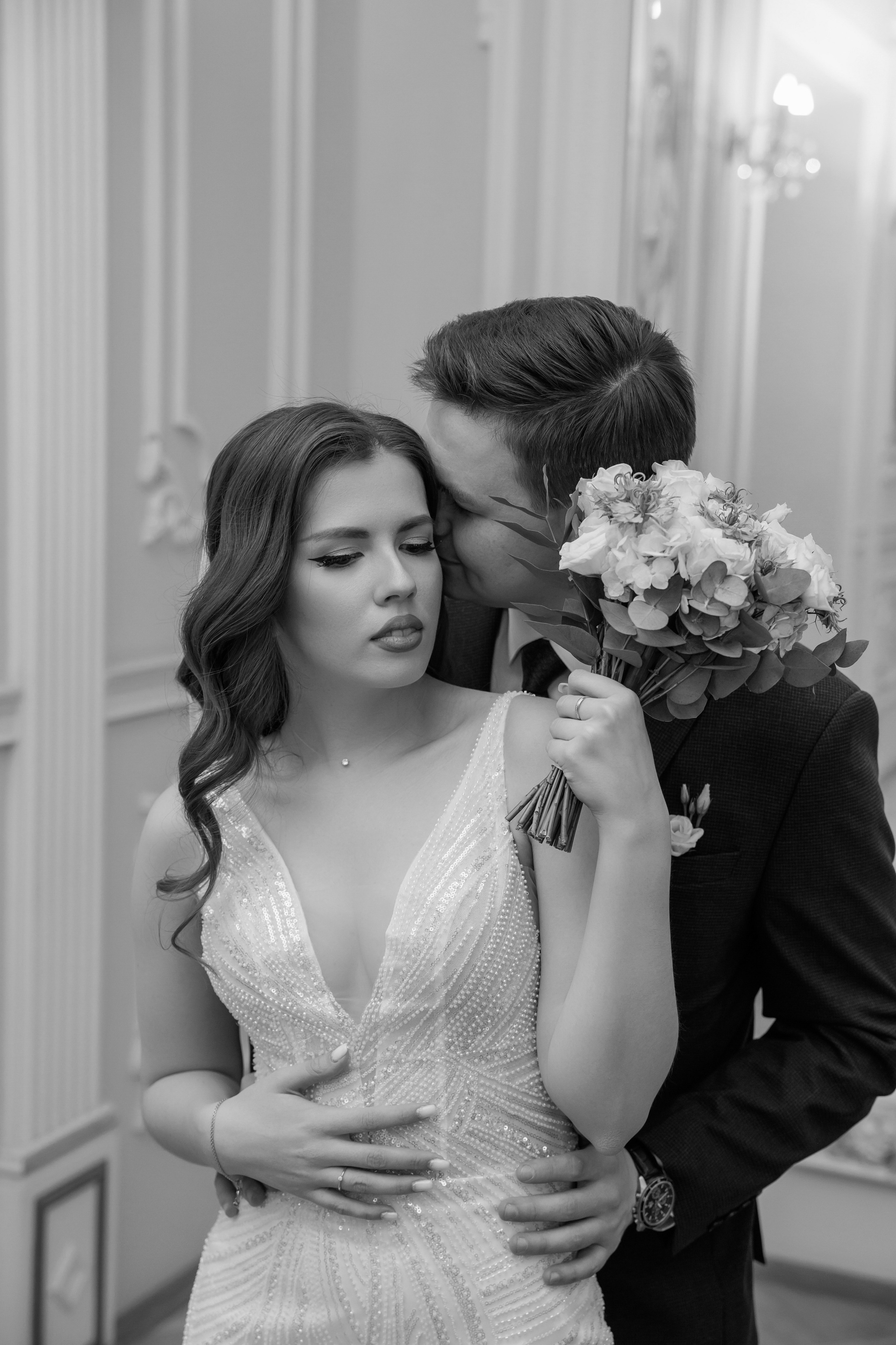 Даша и Дима, Грибоедовский ЗАГС. Свадебный и репортажный фотограф (Москва, Королев и другие)